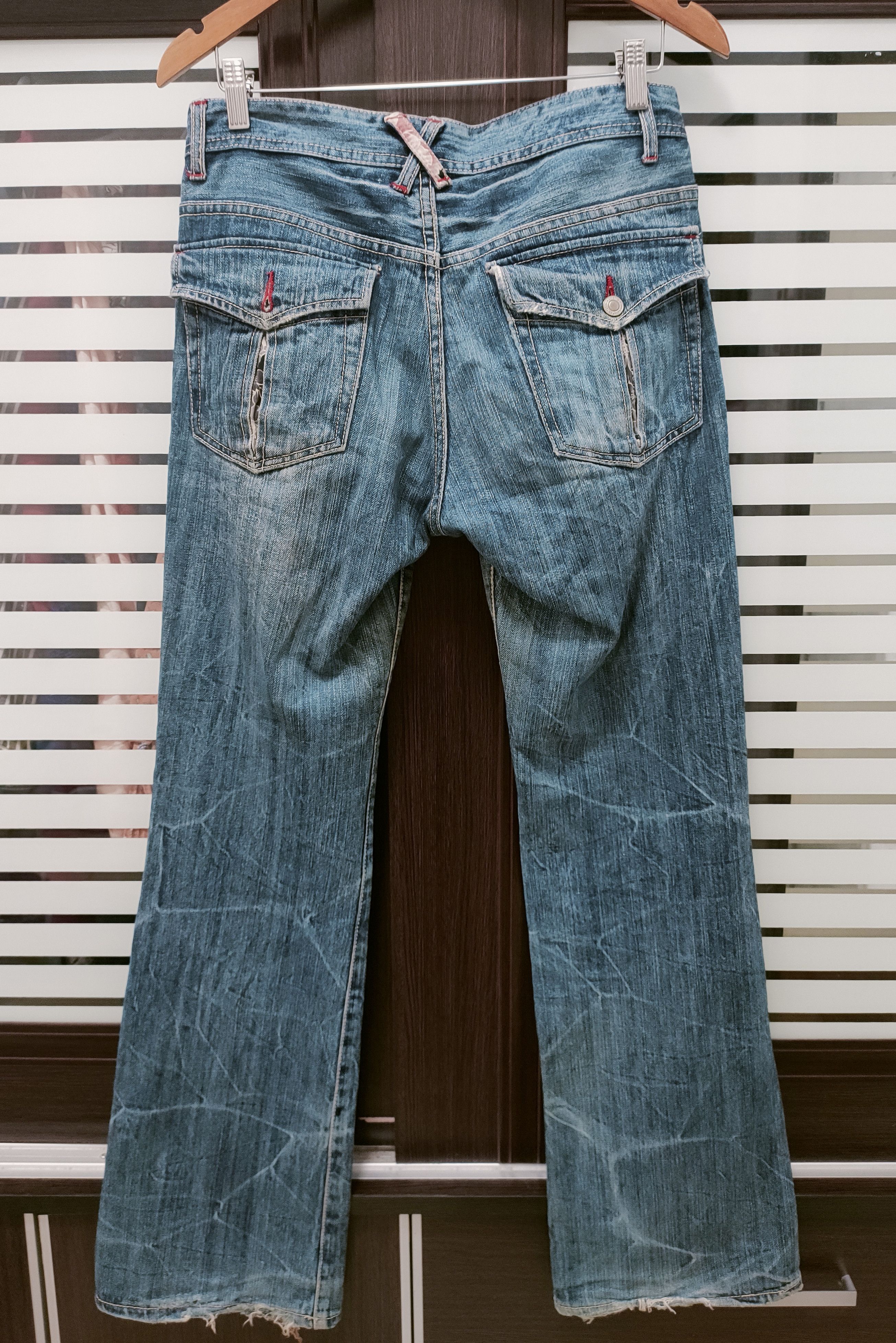 If Six Was Nine × Japanese Brand 🔥Flared Bootcut Wild Khakis Japanese Brand🔥 Size US 30 / EU 46 - 8 Thumbnail