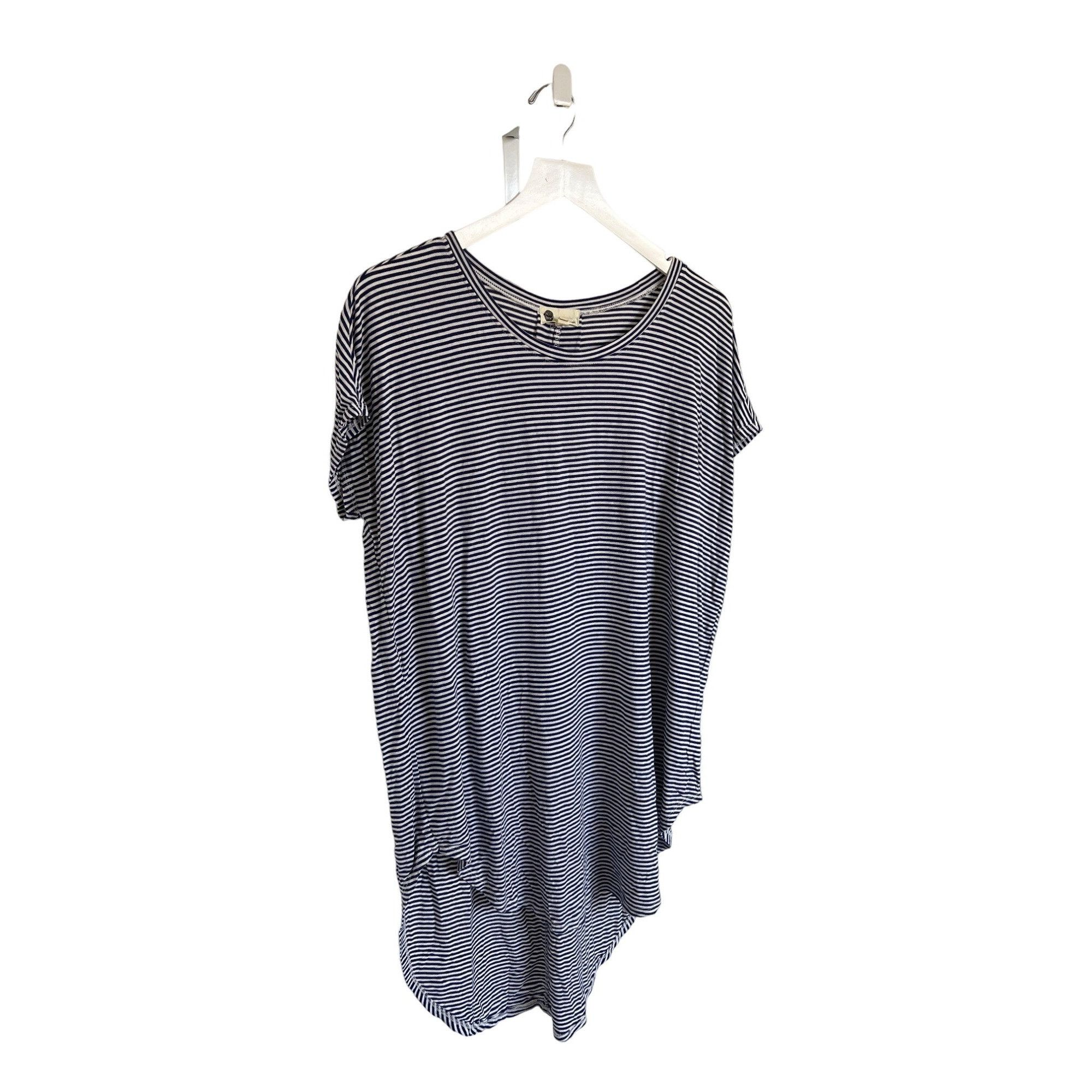 Anthropologie Floreat Nautical Striped Tunic Top By Anthropologie Rayon & Size XS / US 0-2 / IT 36-38 - 4 Thumbnail