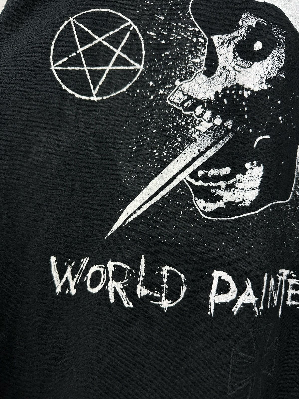 Band Tees × Slayer × Vintage Vintage 2012 Slayer World Painted Blood Graphic Print Tee Size S / US 4 / IT 40 - 6 Thumbnail