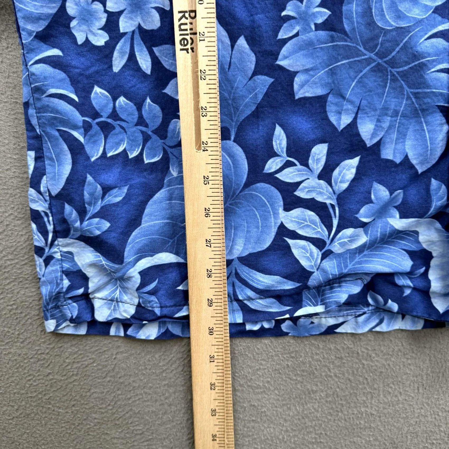 ALOHAS Aloha Republic Shirt Mens XL Blue Hawaiian Woody Car Beach Surf USA Short Sleeve Button-Up Size US XL / EU 56 / 4 - 5 Thumbnail