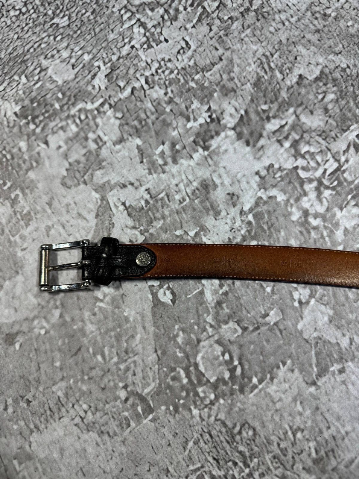 Kenzo Vintage Kenzo Home Paris mans Belt 90’s Leather Buffalo Size ONE SIZE - 3 Thumbnail