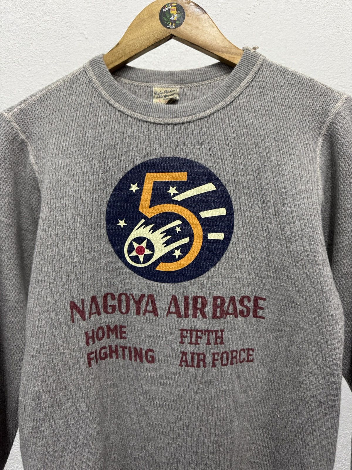 Buzz Rickson's × Japanese Brand × Toyo Enterprises Buzz Rickson’s Nagoya Air Base LS Shirt Size US S / EU 44-46 / 1 - 2 Thumbnail