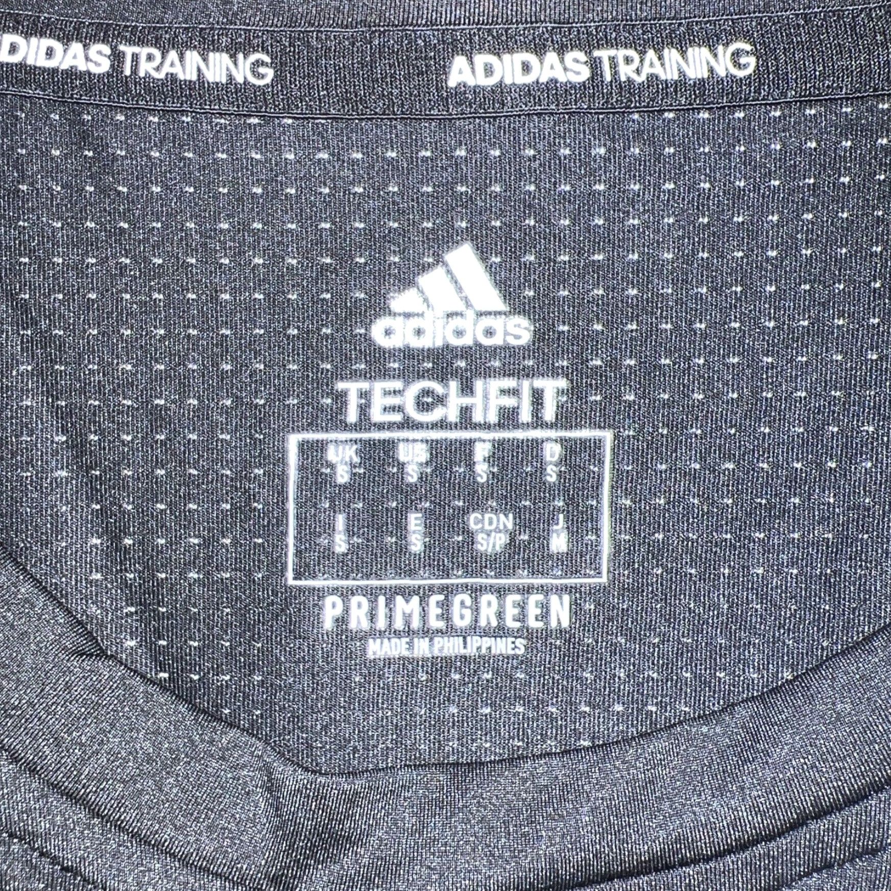 Adidas ADIDAS Techfit Black T-Shirt Mens Size S Activewear Size US S / EU 44-46 / 1 - 3 Thumbnail