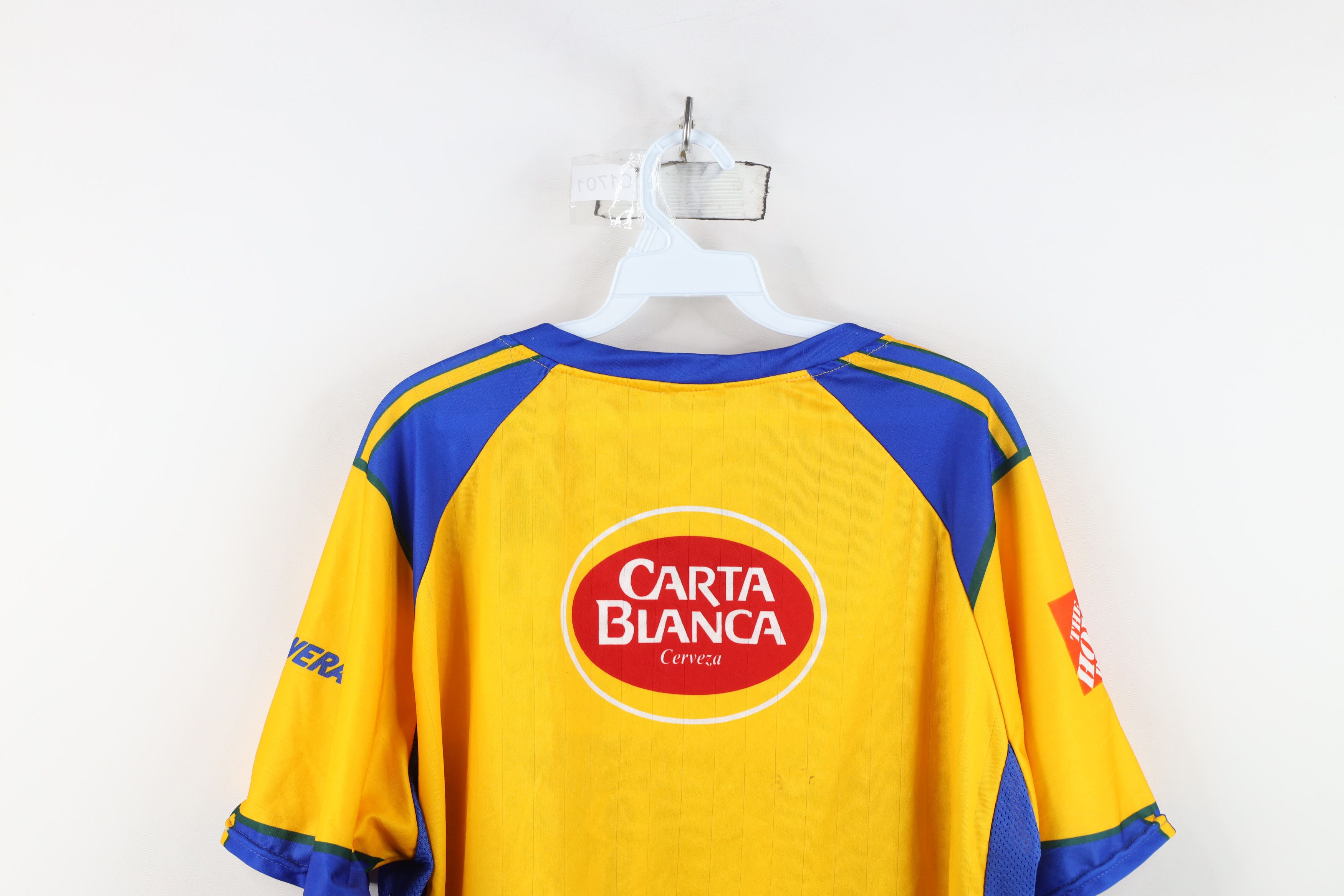 Vintage Vintage MX Mexico Tigres UANL Soccer Jersey Football Yellow Size US XL / EU 56 / 4 - 14 Thumbnail