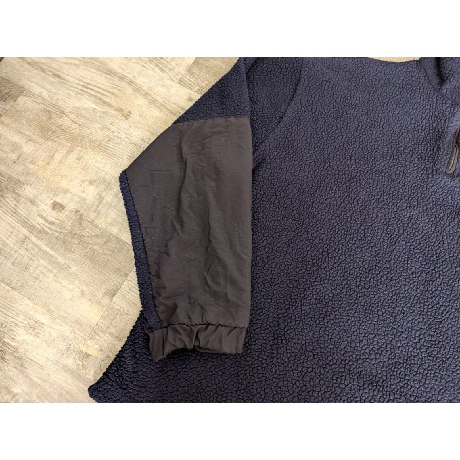Polo Ralph Lauren VINTAGE Polo Ralph Lauren Polo Sport Pullover Fleece 1/4 Zip - Navy Blue - XL Mens Size US XL / EU 56 / 4 - 4 Thumbnail