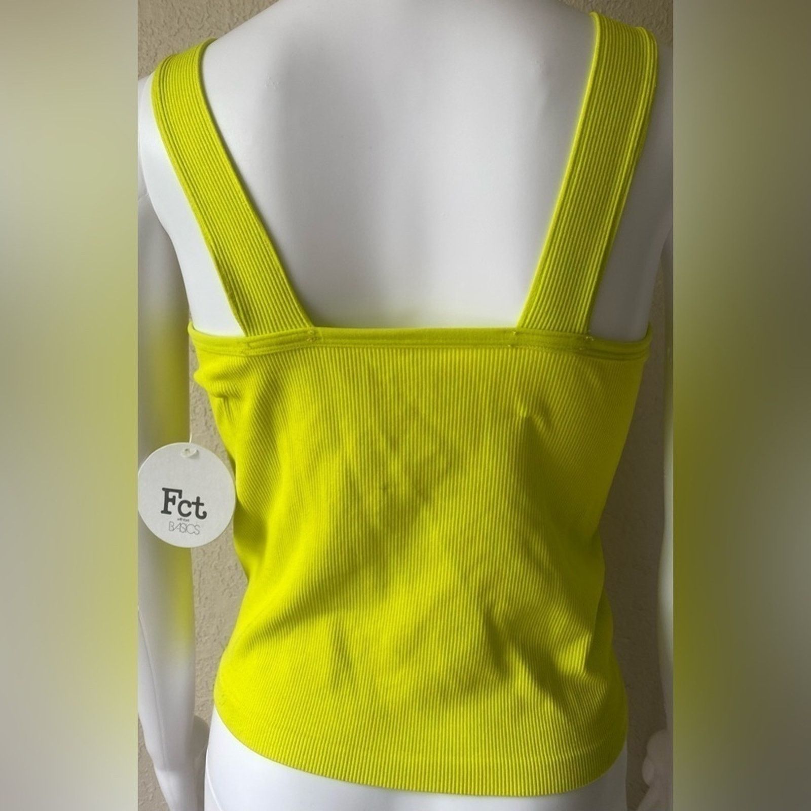 Other FCT with Love | Dayglo Neon Buckle Crop Top | NWT | Large Size S / US 4 / IT 40 - 2 Thumbnail