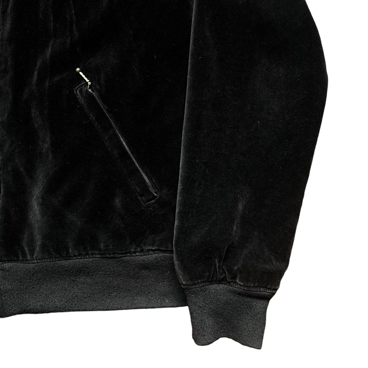 14th Addiction × If Six Was Nine × Le Grande Bleu (L.G.B.) Japanese Brand Beams Hairy Collar Velvet Jacket Size US M / EU 48-50 / 2 - 5 Thumbnail