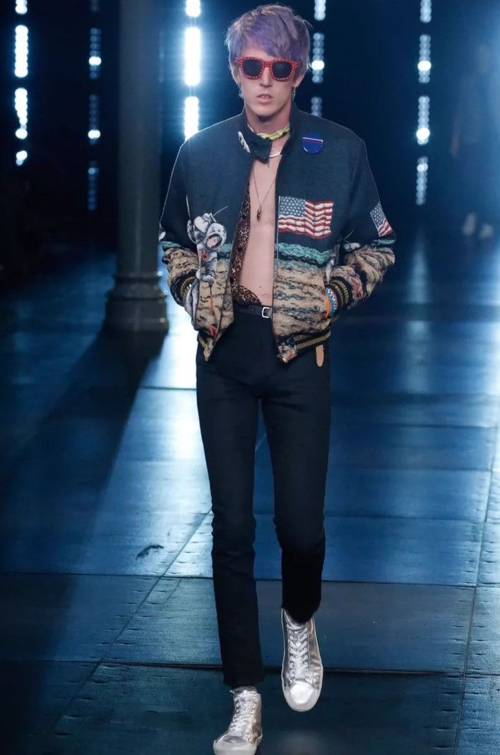 Saint Laurent Paris × Yves Saint Laurent Saint Laurent Paris astronaut jacket 2412-Nextarrow Size US L / EU 52-54 / 3 - 6 Thumbnail