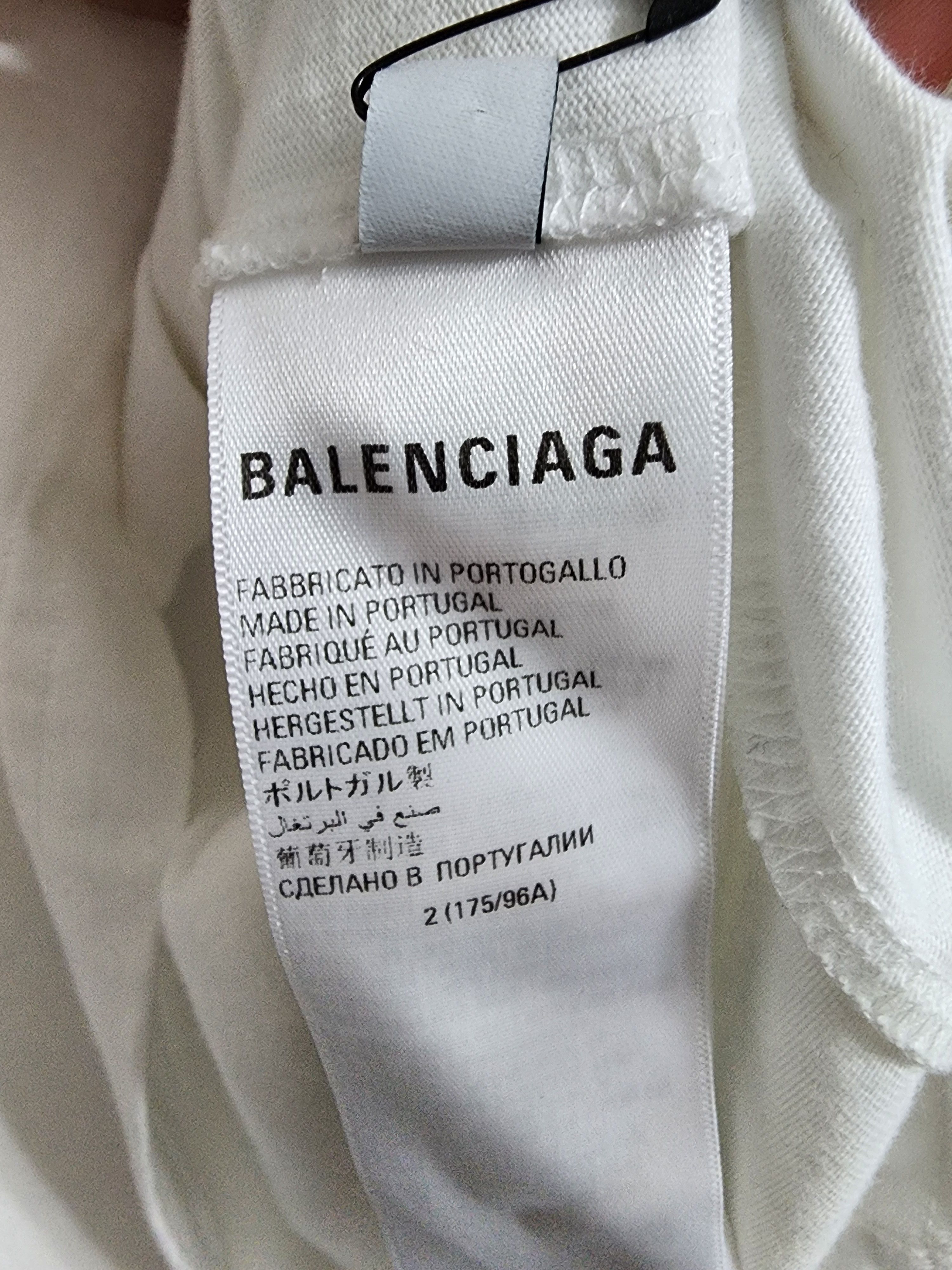 Balenciaga World Food Programme Double Sleeve T-Shirt Size US M / EU 48-50 / 2 - 12 Thumbnail