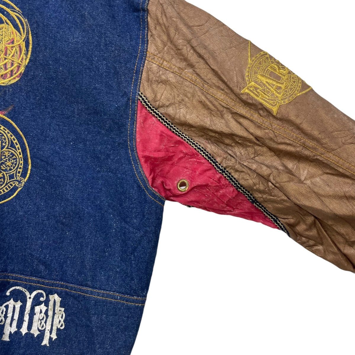 Japanese Brand Japanese Brand Riot Farnese Denim Jacket Size US L / EU 52-54 / 3 - 10 Thumbnail