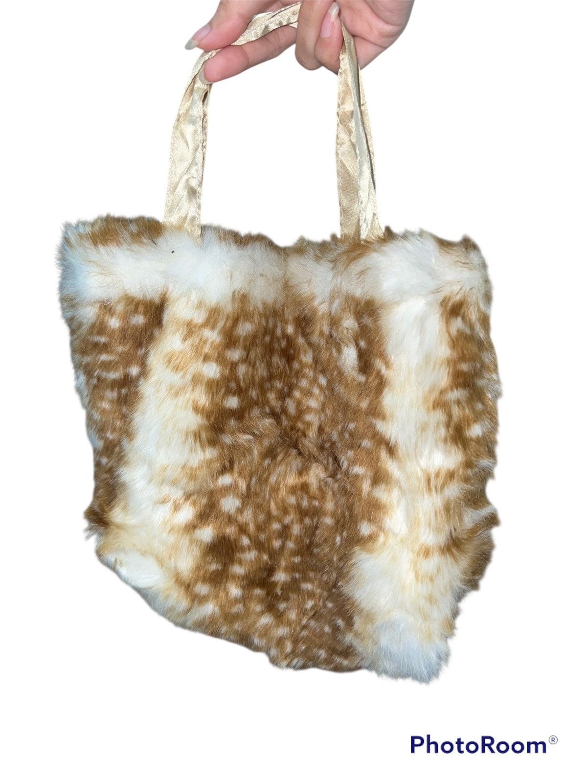 Japanese Brand Deer fur mini handle bag 🦌 Size ONE SIZE - 2 Thumbnail