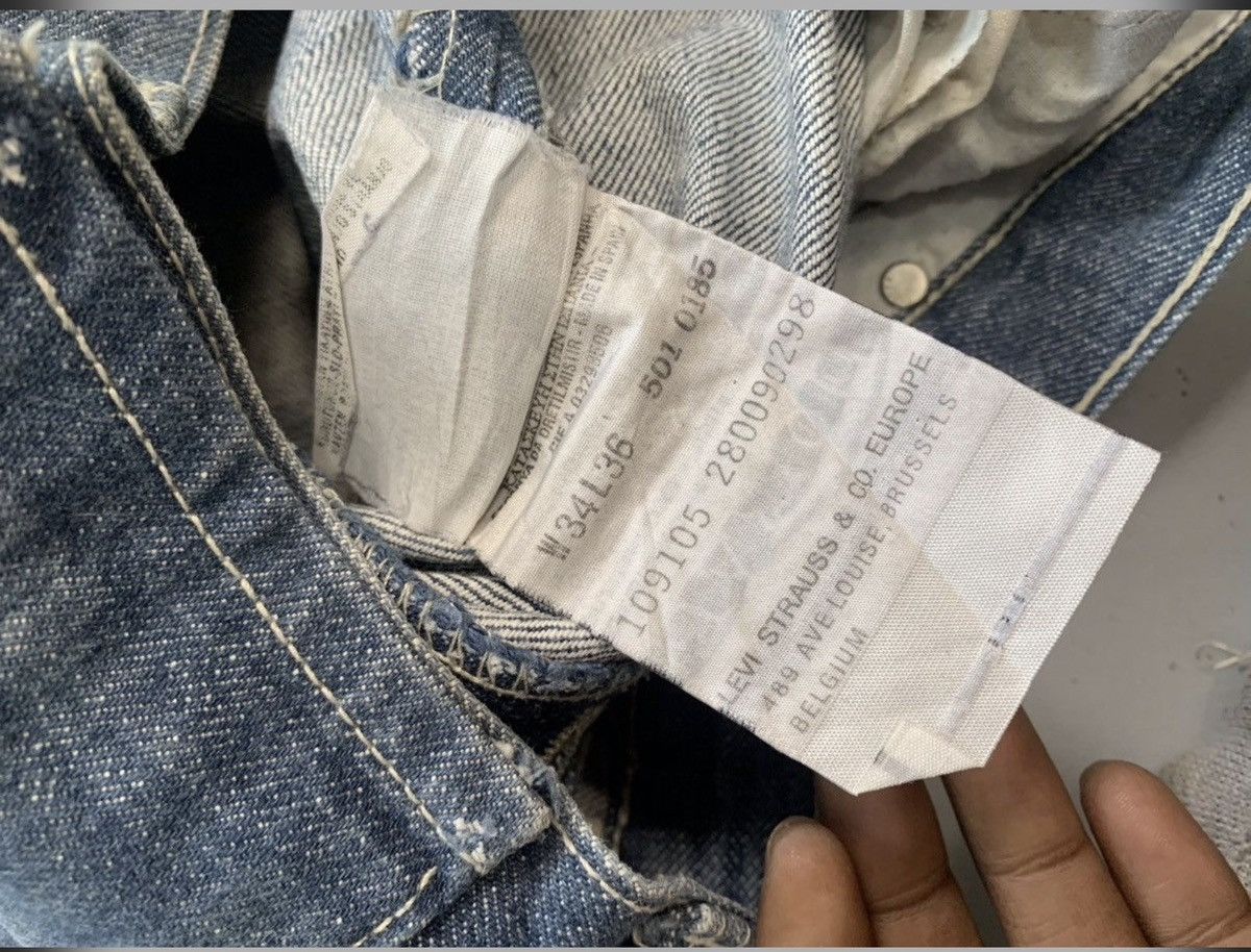 Levi's Vintage Levi’s engineer jeans denim Size US 32 / EU 48 - 6 Thumbnail
