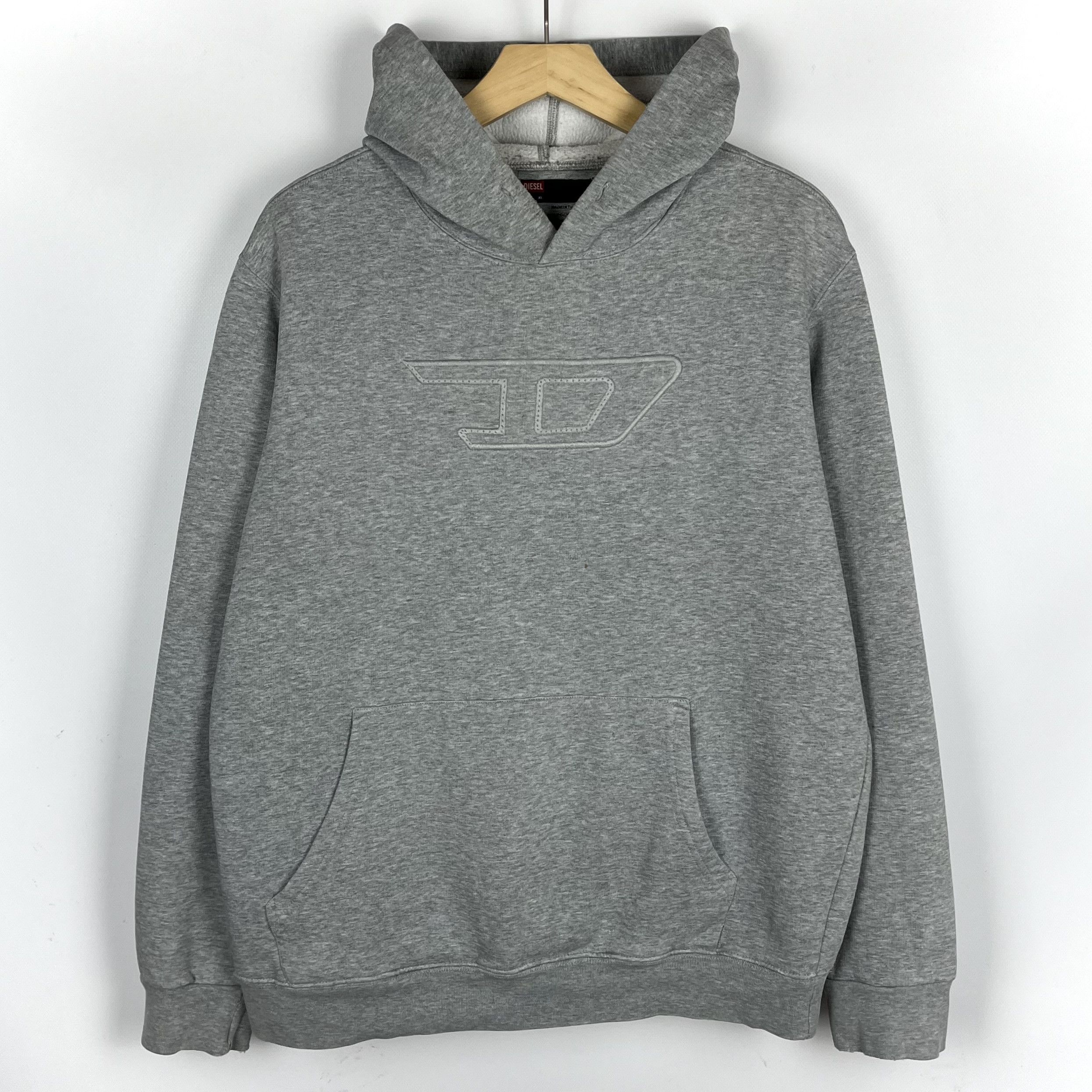 Diesel Vintage Diesel D Big Logo Hoodie 90’s Size US L / EU 52-54 / 3 - 2 Thumbnail