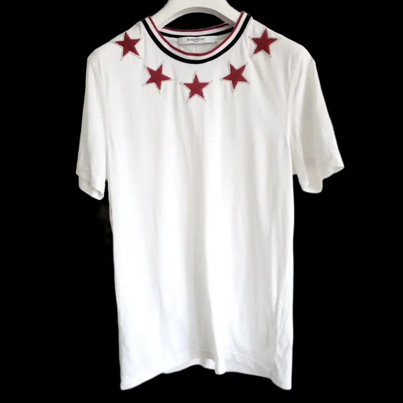 Givenchy Givenchy Men's Short Sleeve White T-Shirt 0089 Size US XS / EU 42 / 0 - 1 Thumbnail