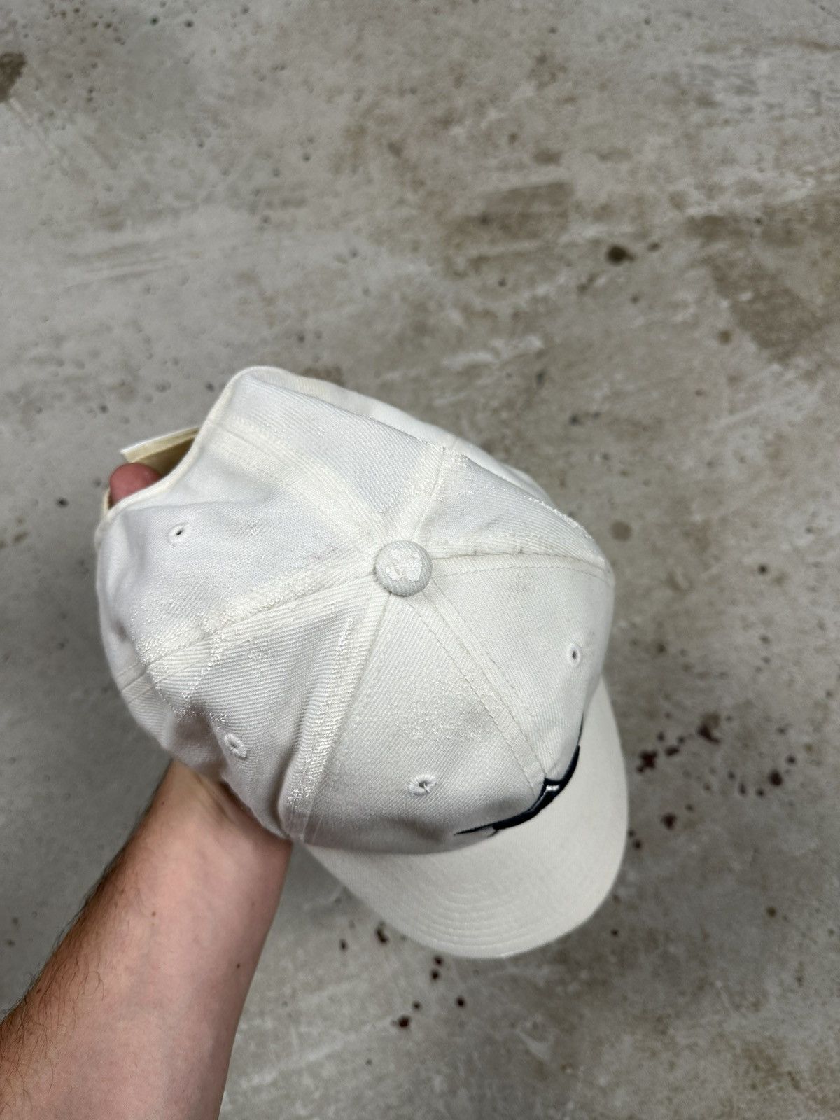 Reebok Vintage Y2K Reebok x NFL Dallas Cowboys White Hat Cap Size ONE SIZE - 10 Thumbnail
