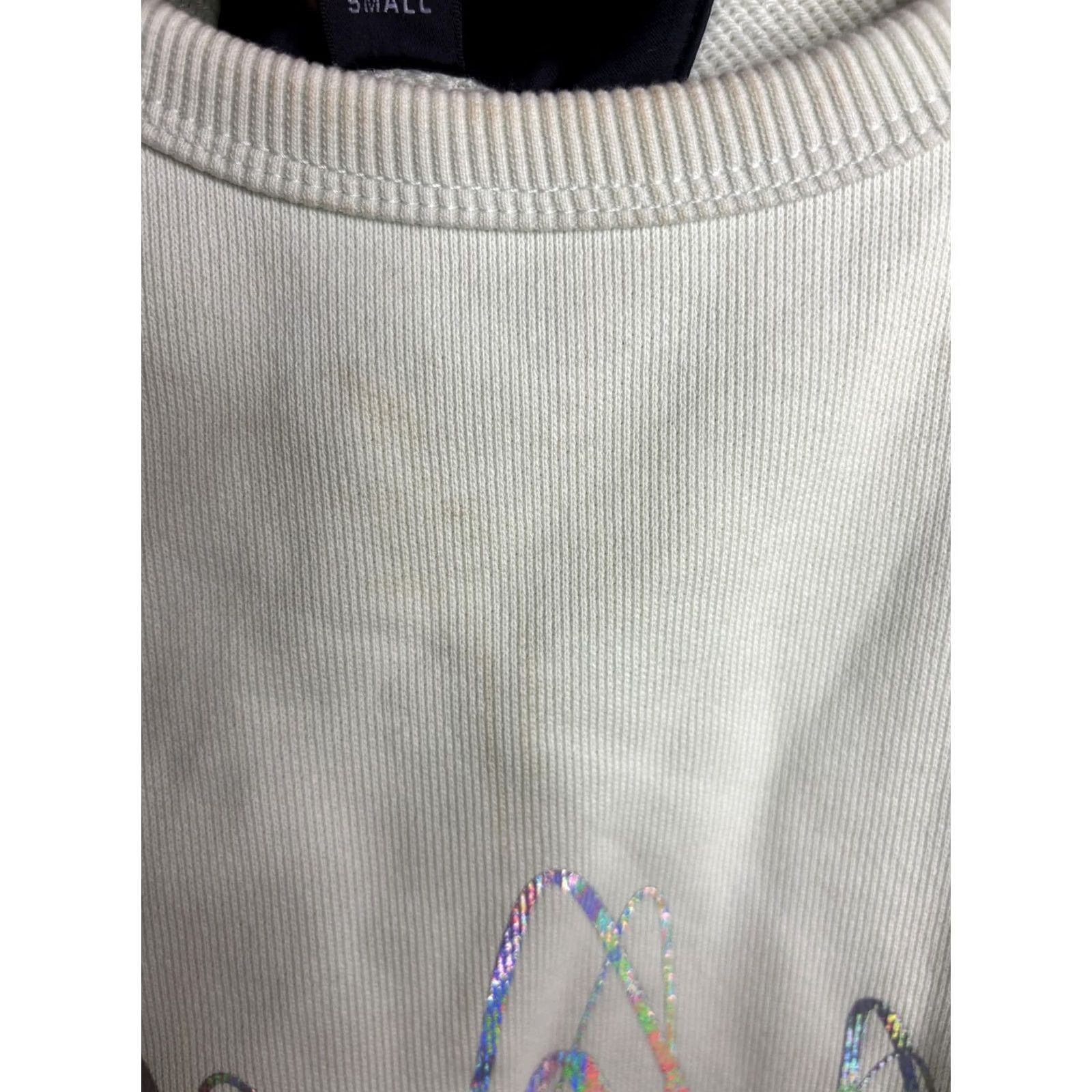 Cult Of Individuality Cult of Individuality Sweatshirt Mens Small Mint Green Crewneck Holo Cat Print Size US S / EU 44-46 / 1 - 5 Thumbnail