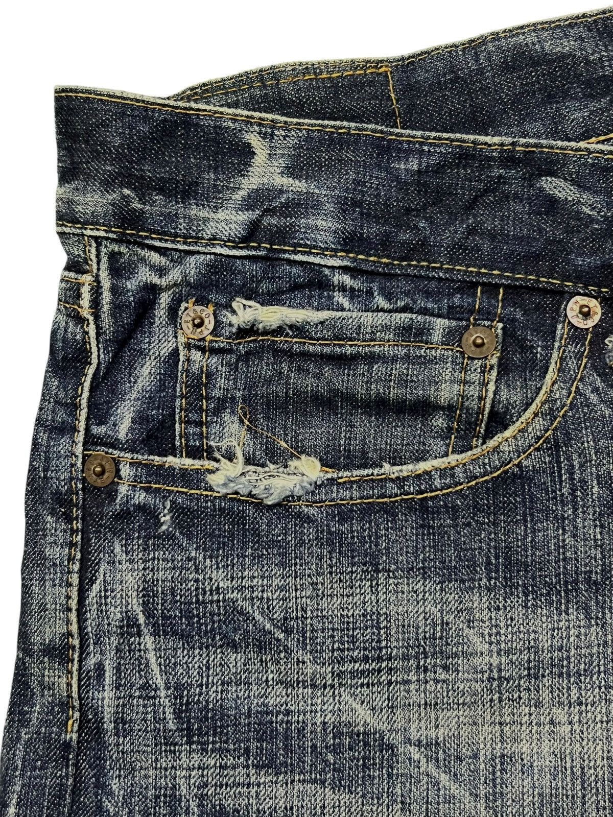 Eternal Loose Vintage Y2K Eternal Japan - Thunder Wash, Distressed Size US 36 / EU 52 - 8 Thumbnail