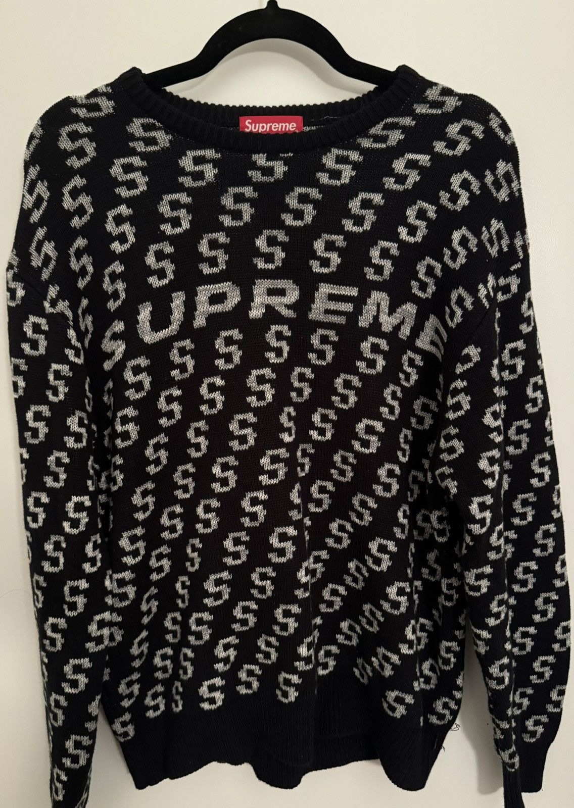 Supreme S Repeat Sweater (SS21) - $148