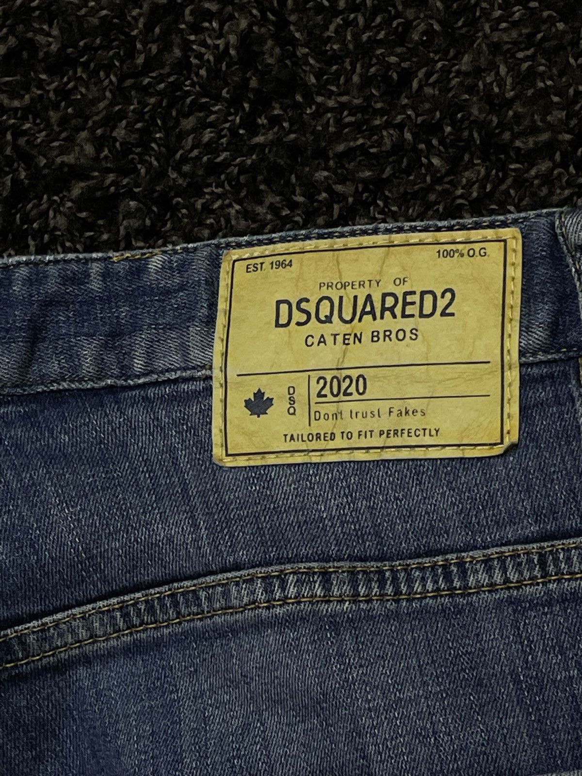 Dsquared2 Dsquared luxury distressed jeans baggy Y2K Size US 36 / EU 52 - 10 Thumbnail