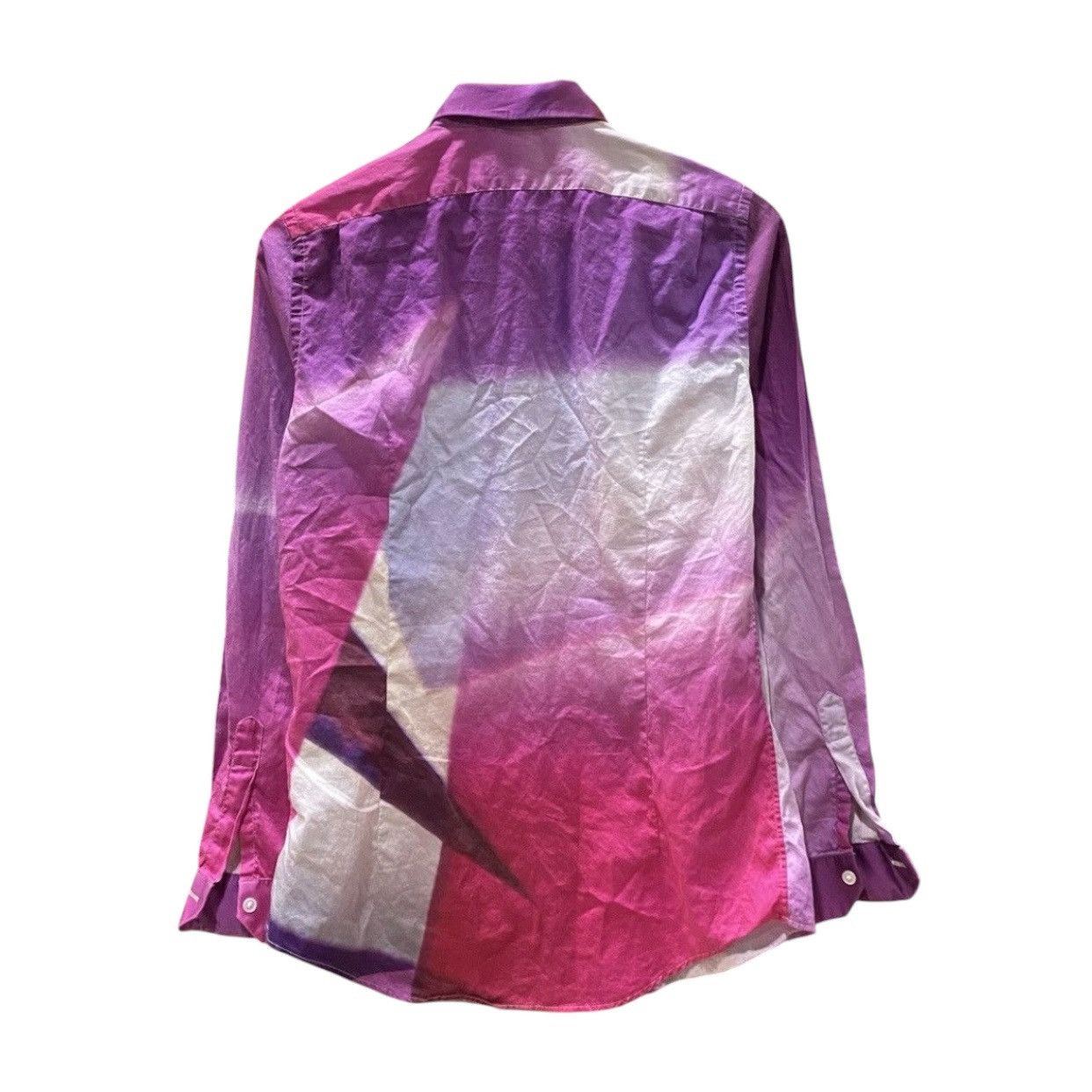 Paul Smith Paul Smith Gradient Ombre Graphic Long Sleeve Shirt Pink Size US L / EU 52-54 / 3 - 2 Thumbnail