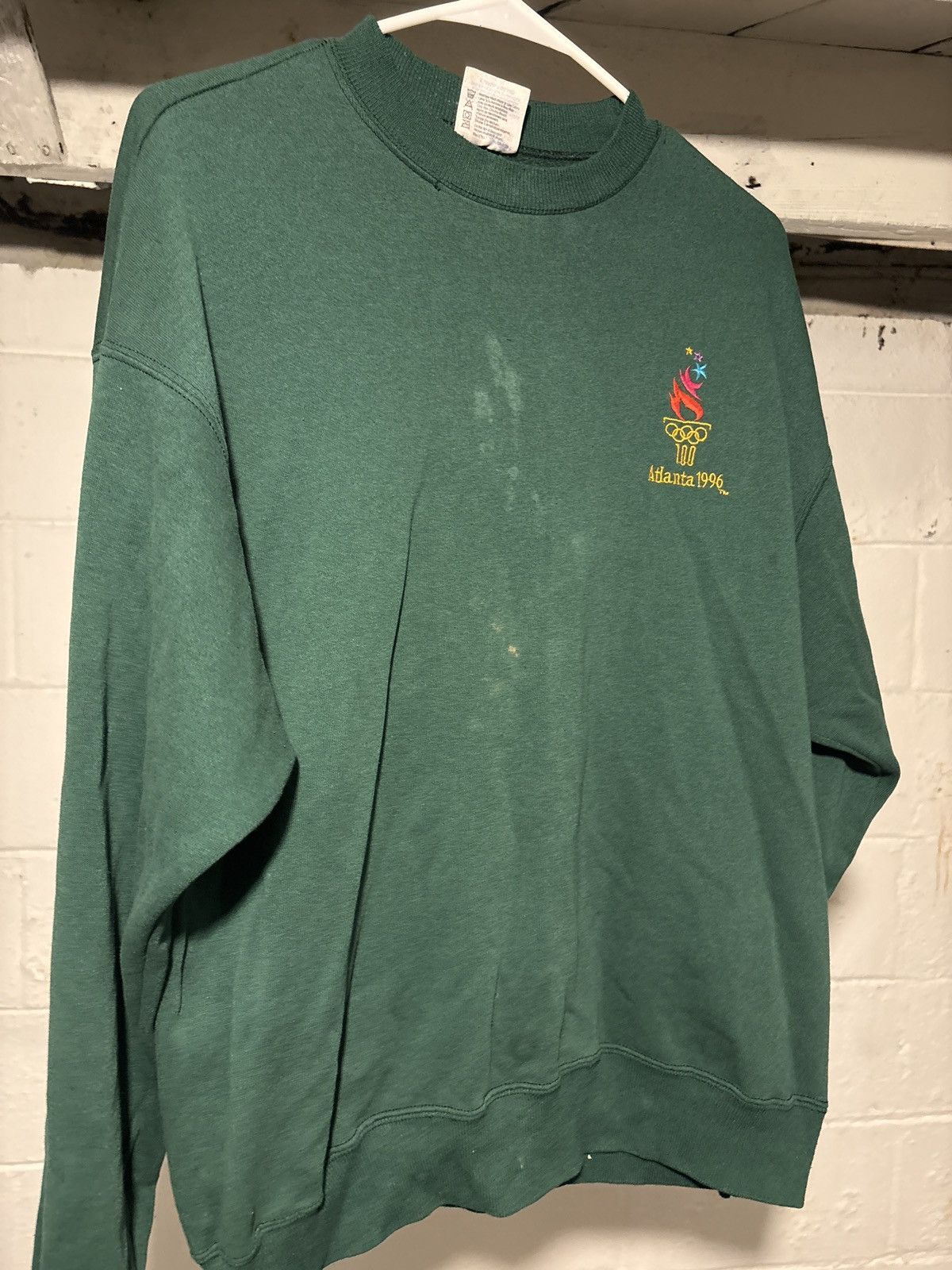 Hanes 1996 Atlanta Olympics crewneck Size US XL / EU 56 / 4 - 2 Thumbnail