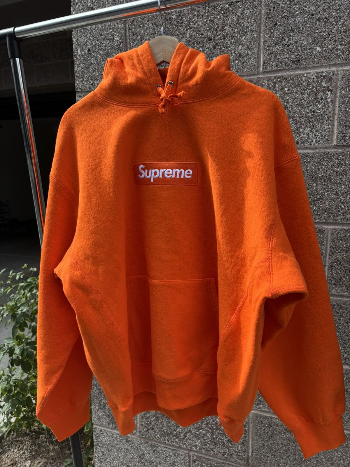 Supreme Box Logo Hooded Sweatshirt Orange | eBay Supreme Box Logo