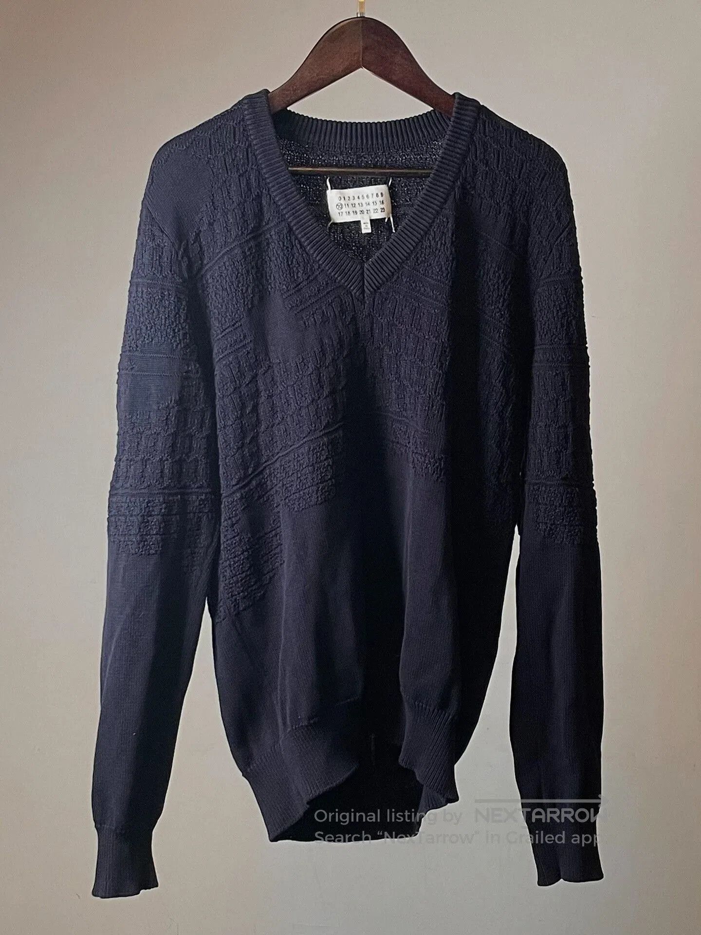 Other Maison Martin Margiela V-Neck Knitted Sweater. Size US M / EU 48-50 / 2 - 4 Thumbnail