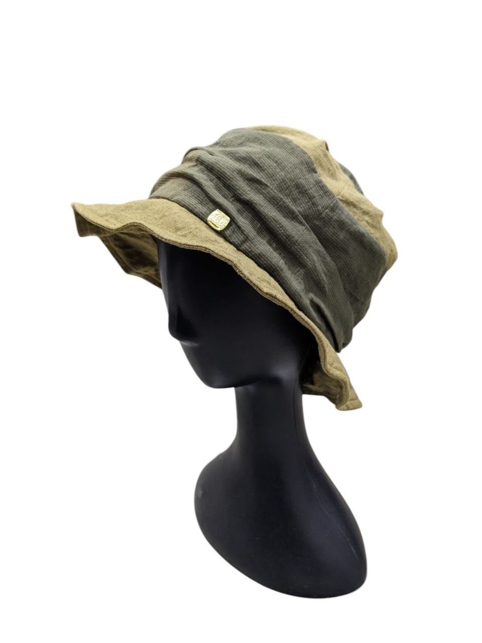 CA4LA YOHJI YAMAMOTO BEIGE MULTIPLE LAYER CA4LA BUCKET HAT Size ONE SIZE - 1 Thumbnail