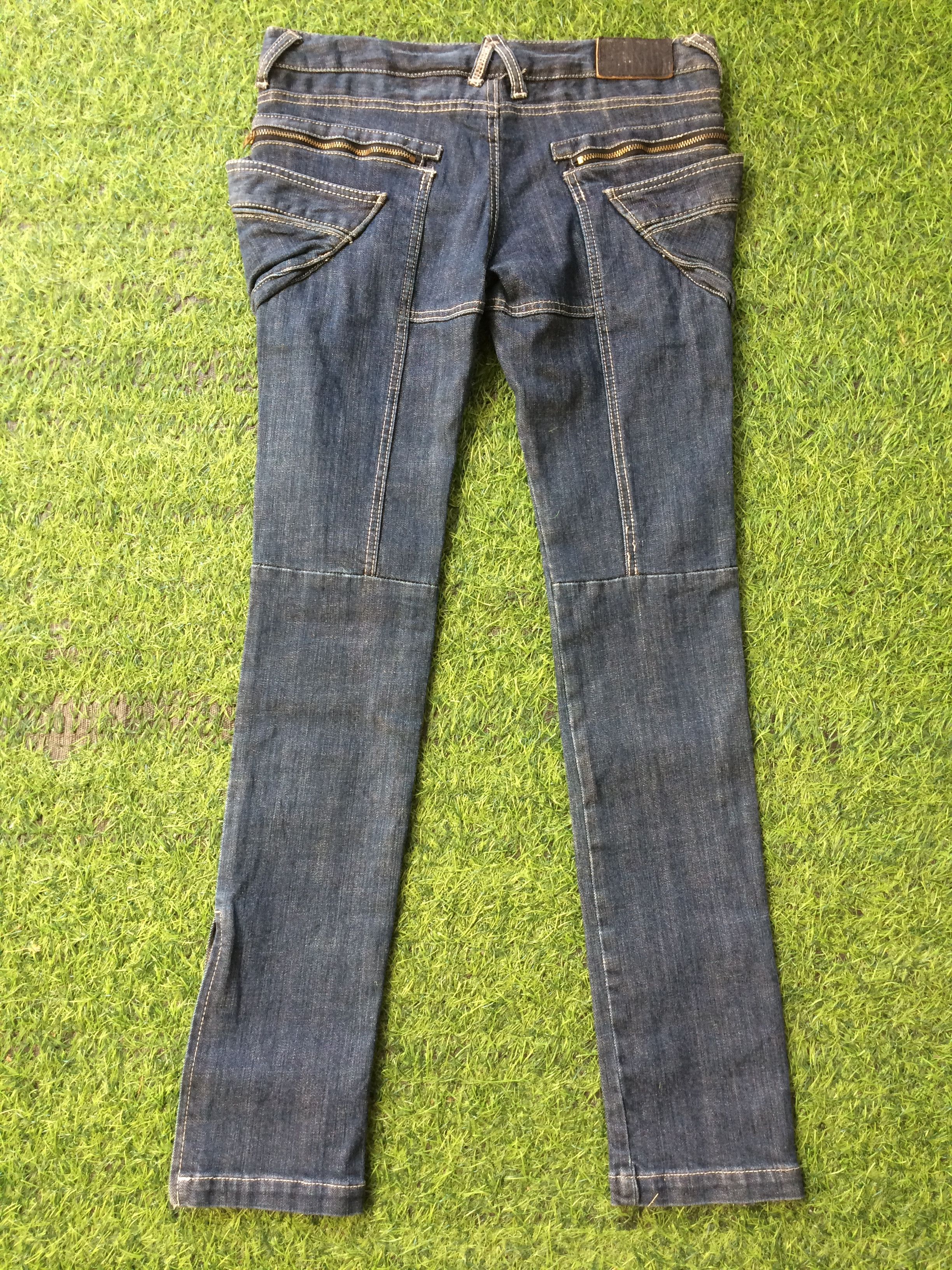 Japanese Skinny Ankle Zipper Jeans #D-602