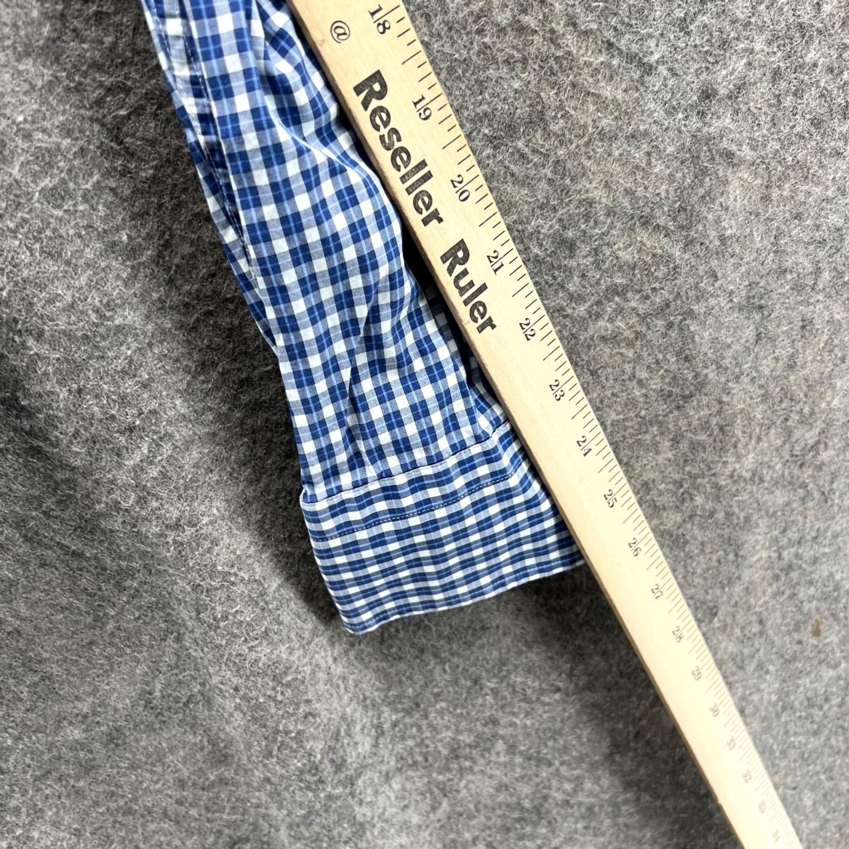 Hugo Boss VINTAGE Hugo Boss Shirt Men 15.5 34/35 Blue Check Button-Down Collared Casual Formal Business 4 Seasons Womens? Size US L / EU 52-54 / 3 - 4 Thumbnail