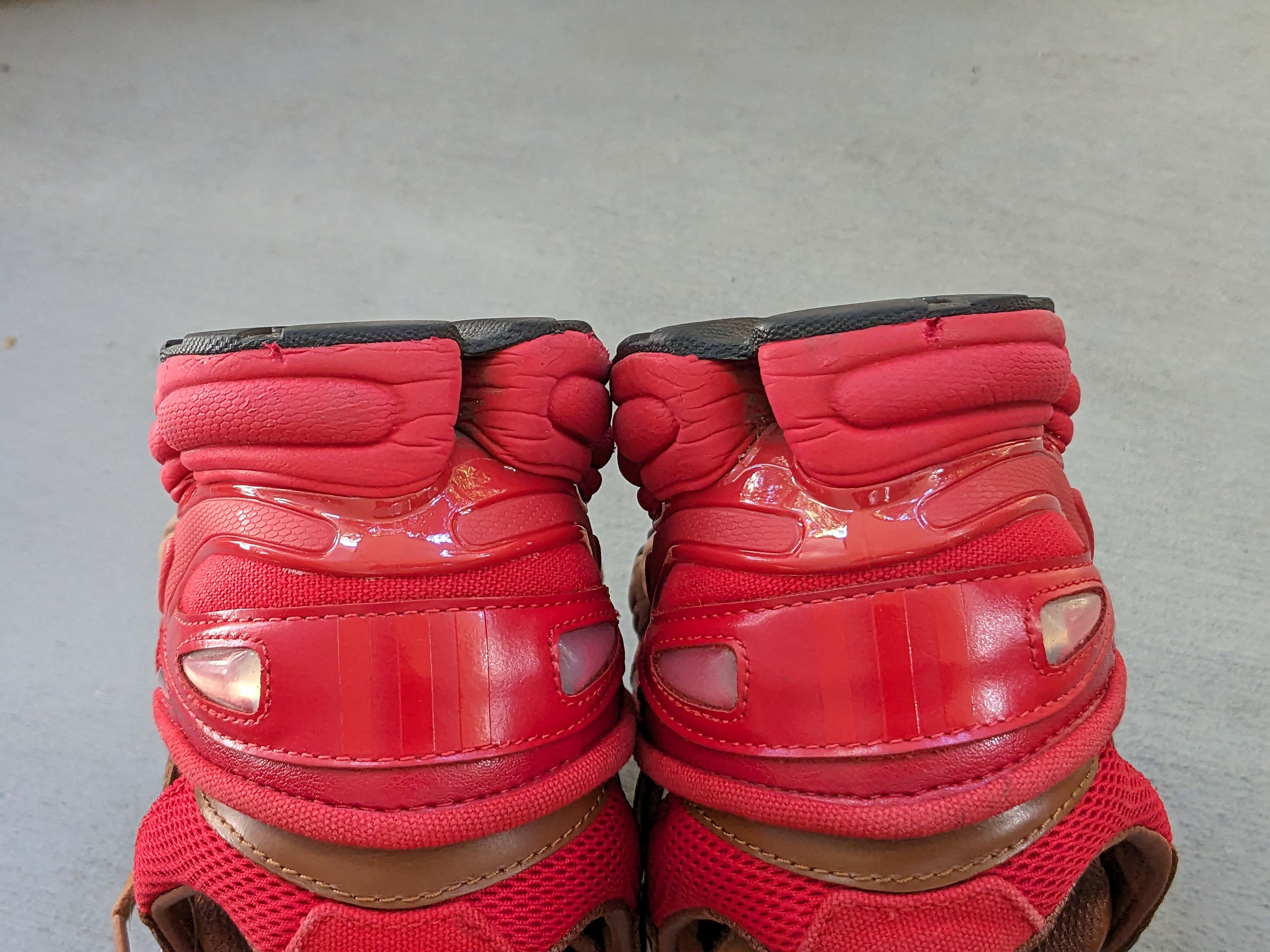 Adidas × Raf Simons Adidas Raf Simons Ozweego Replicant 8.5 B22513 Red Gold Size US 8.5 / EU 41-42 - 13 Thumbnail