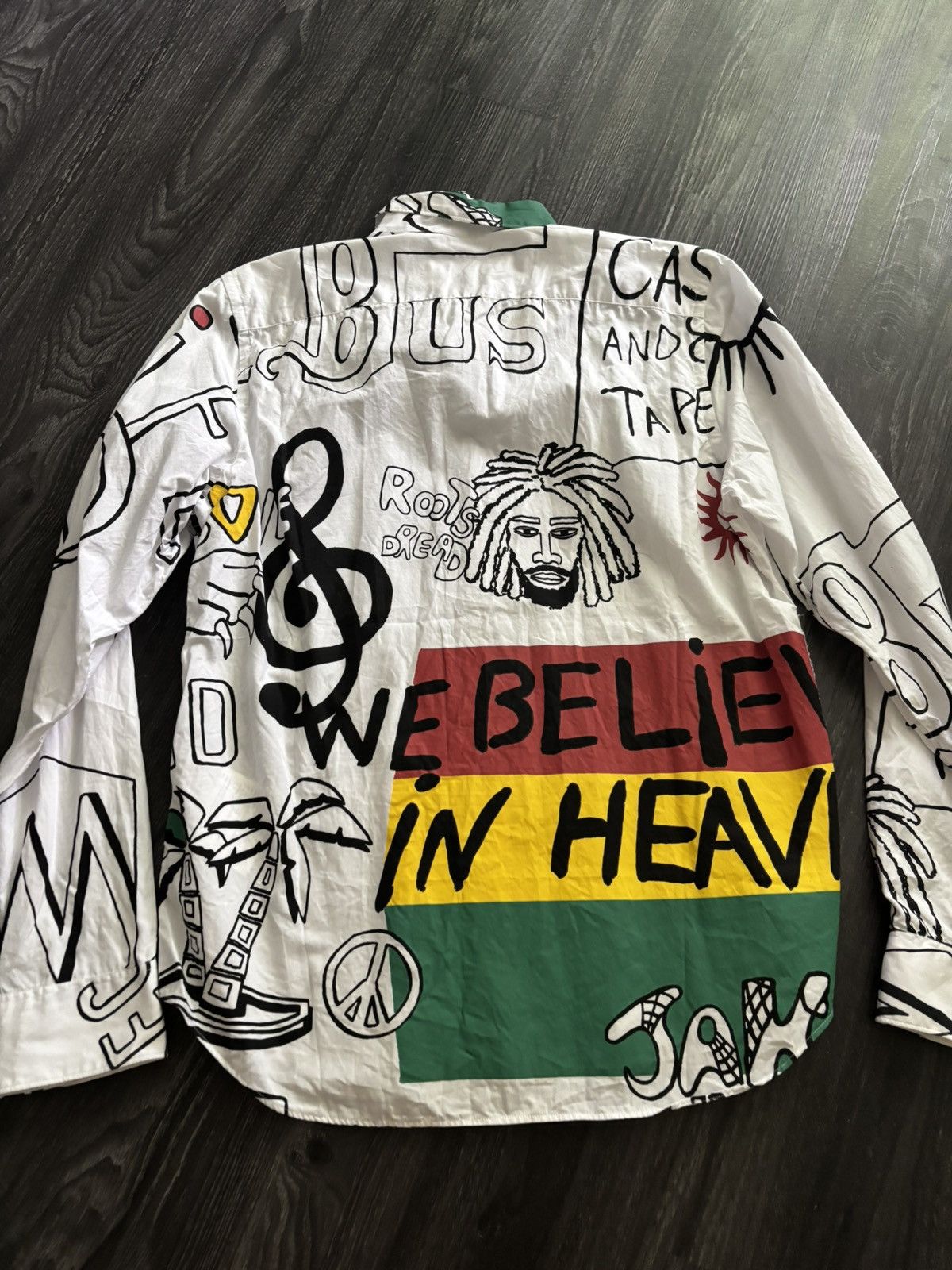 Junya Watanabe SS03 Rasta Bob Button Up Size US M / EU 48-50 / 2 - 10 Thumbnail