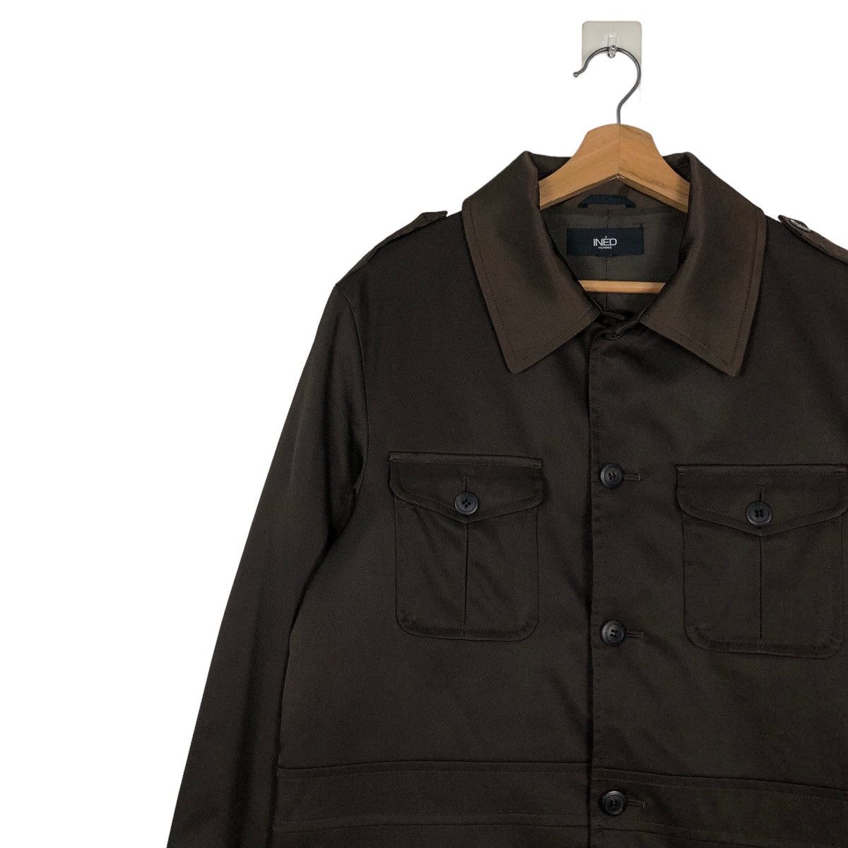 Japanese Brand 🔥Vintage Chore Jacket Ined Homme Japan Yohji Yamamoto Size US M / EU 48-50 / 2 - 7 Thumbnail