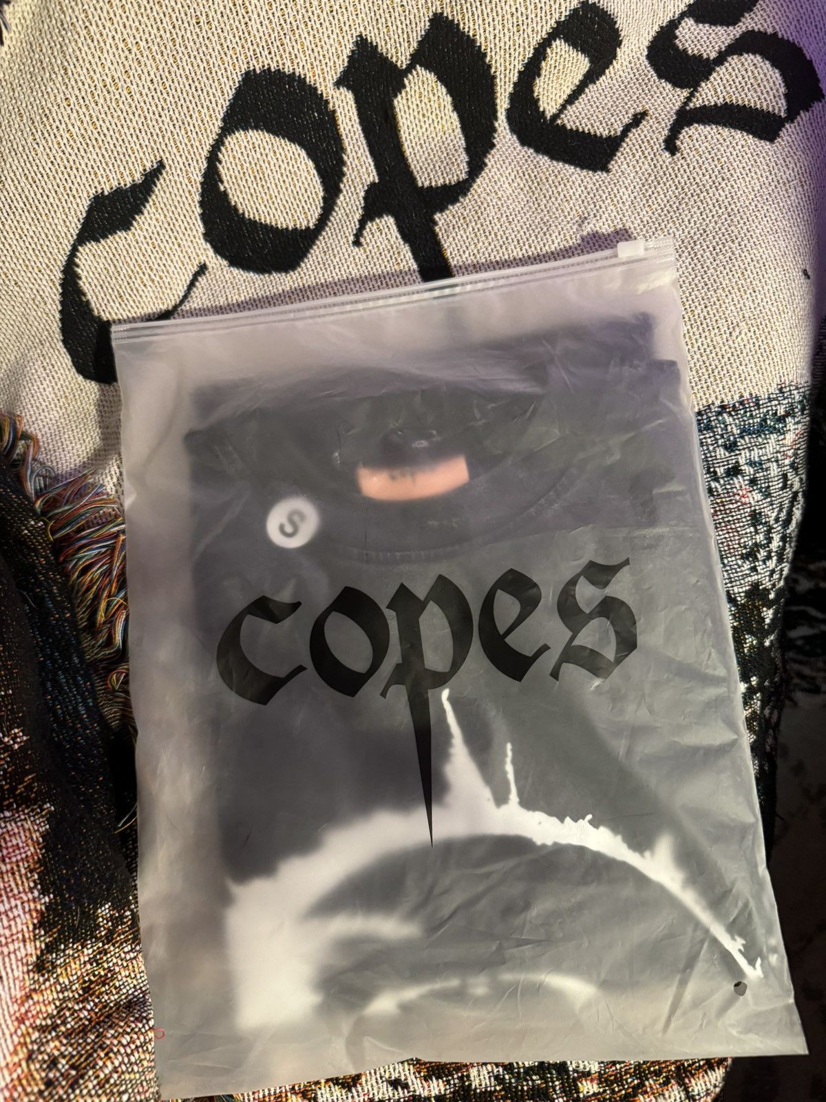 Copes copes Greytech Alien tee vintage stone washed black Size US S / EU 44-46 / 1 - 2 Thumbnail