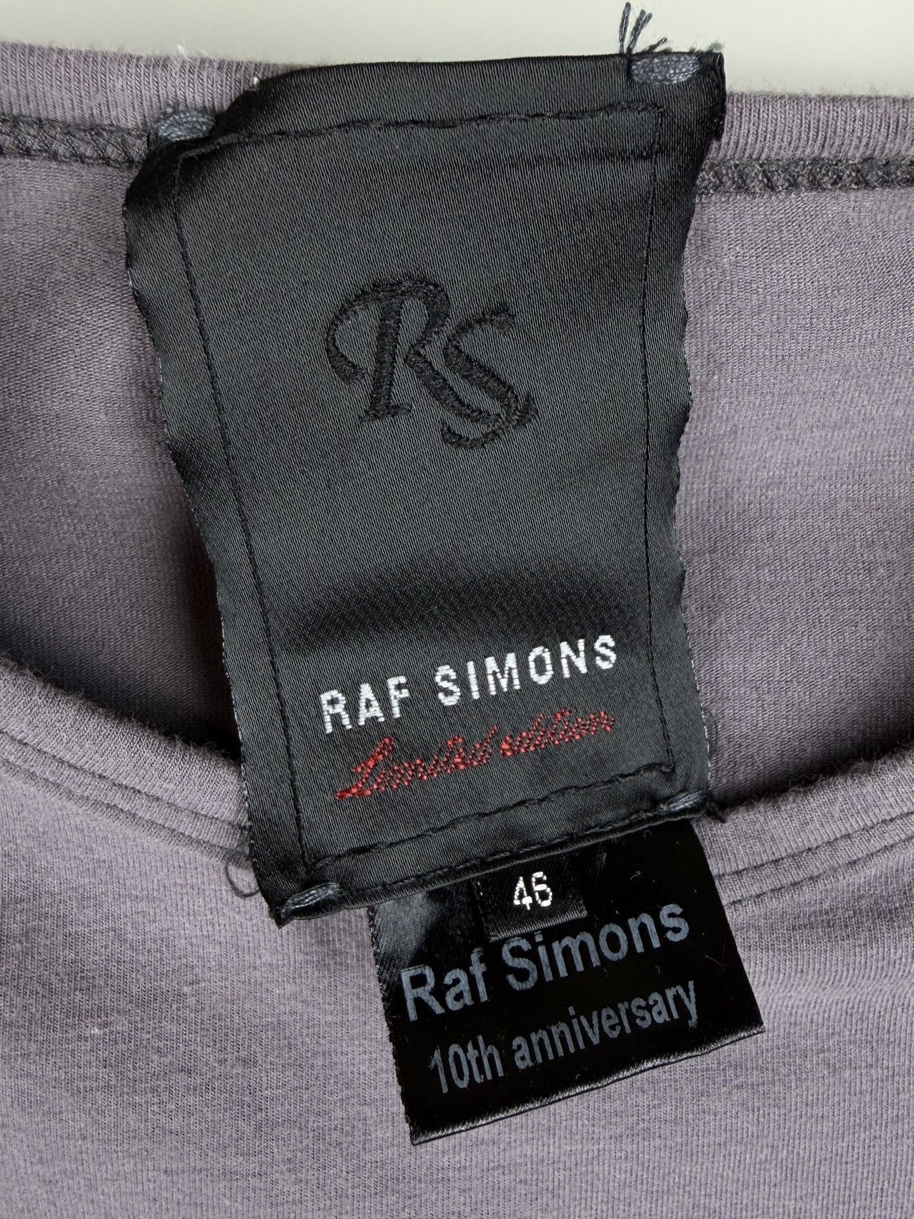 Raf Simons AW05 Raf Simons 10th Anniversary Isetan Japan Tshirt Size US S / EU 44-46 / 1 - 4 Thumbnail
