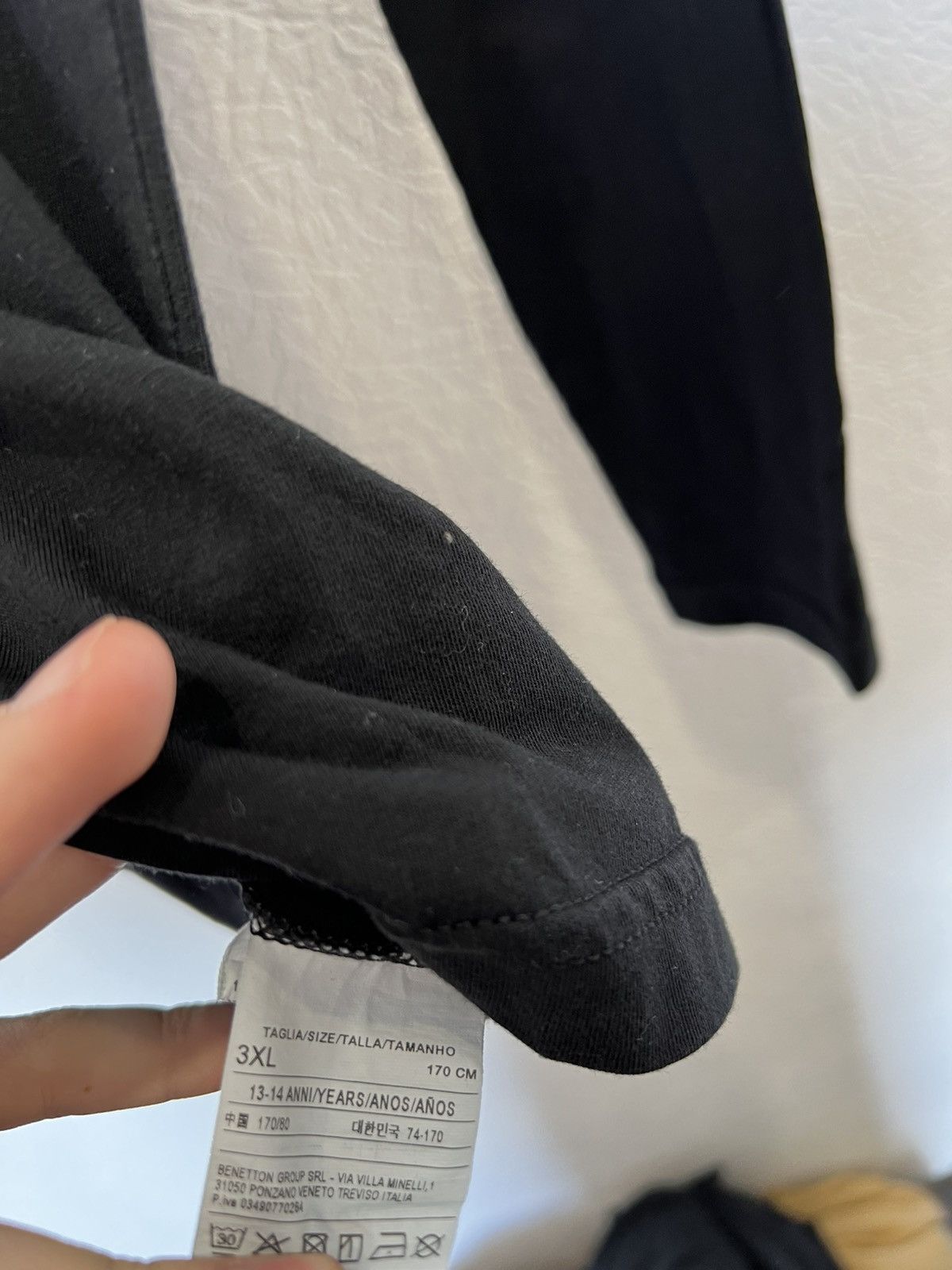 United Colors Of Benetton United Colors of Benetton Black Longsleeve Shirt Size US S / EU 44-46 / 1 - 5 Thumbnail