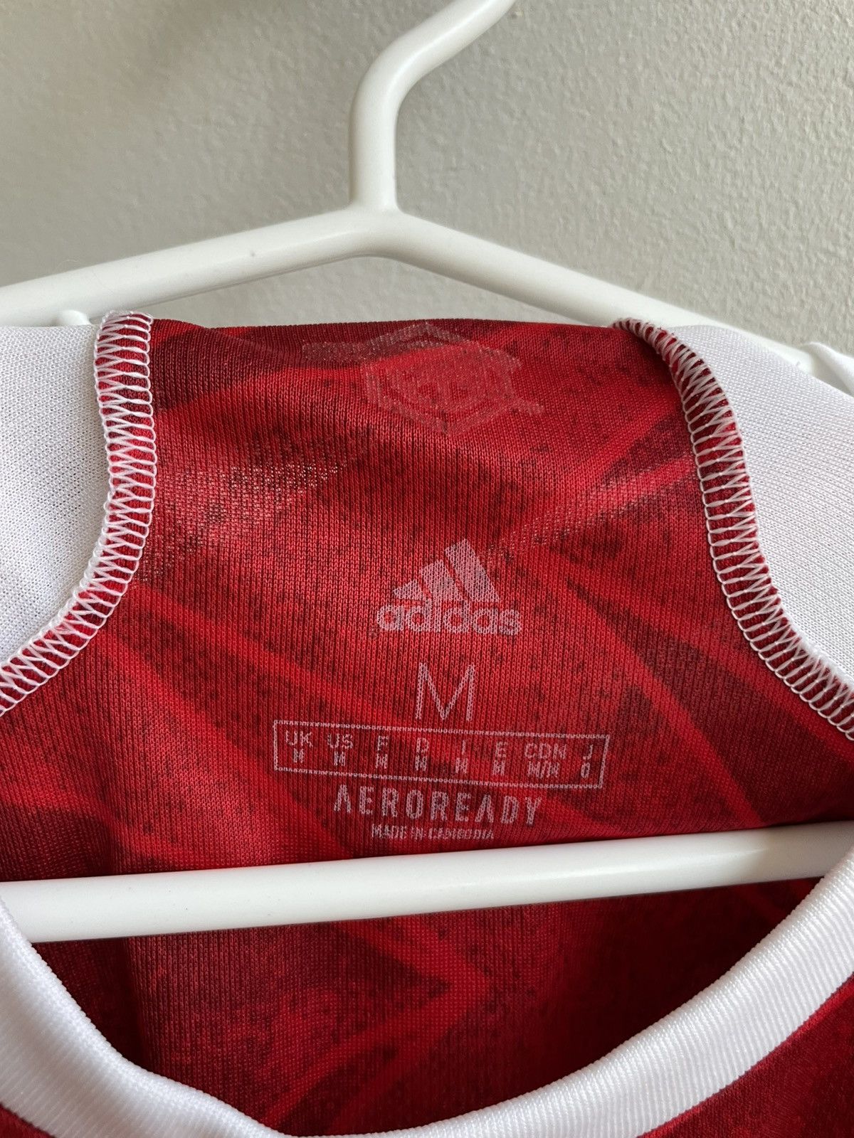 Adidas ARSENAL LONDON 2020 2021 HOME FOOTBALL SHIRT SOCCER JERSEY Size US M / EU 48-50 / 2 - 9 Thumbnail