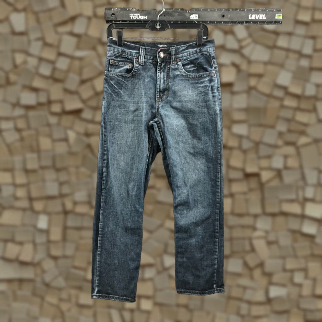 Denime Bailey's Point Jeans Main Selling Point Brand Bailey's Point Category Jeans Size 29 Mens Mid Rise Dark Wash Blue Denim 5-Pocket Regular Inseam 30 Size US 29 - 1 Thumbnail