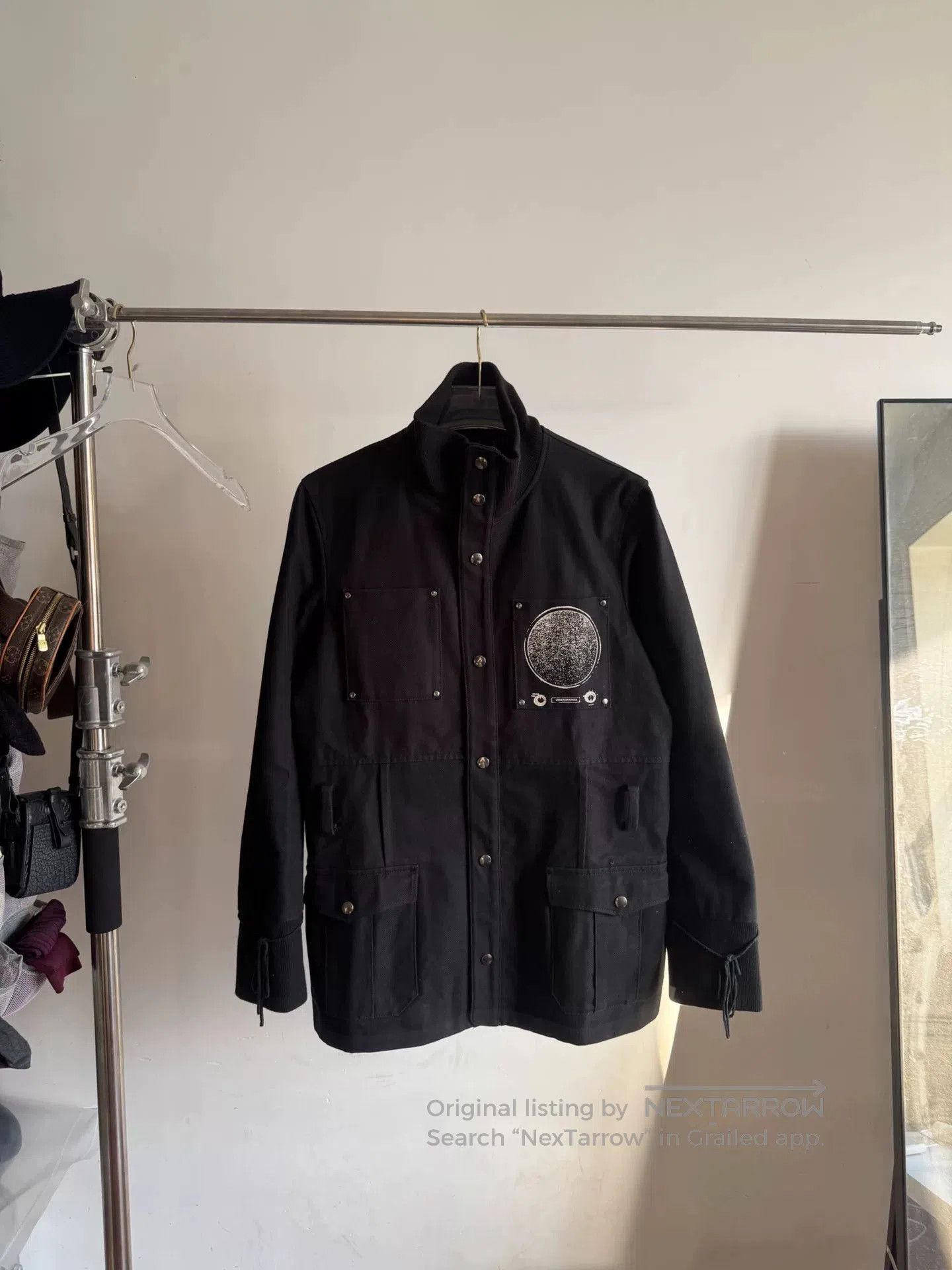 Undercover Black High-neck Jacket.