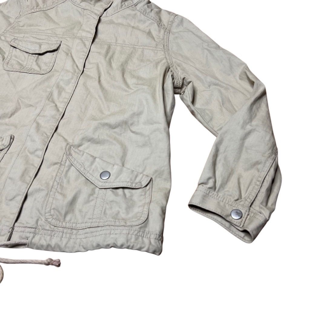 Levi's × Vintage Y2K Levi’s Khaki Button Down Jacket Medium Size M / US 6-8 / IT 42-44 - 4 Thumbnail