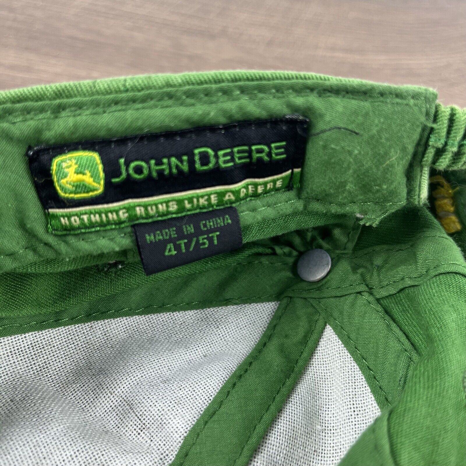 John Deere John Deere TODDLER Hat Green Adjustable Hat Green John Deere Size ONE SIZE - 20 Thumbnail