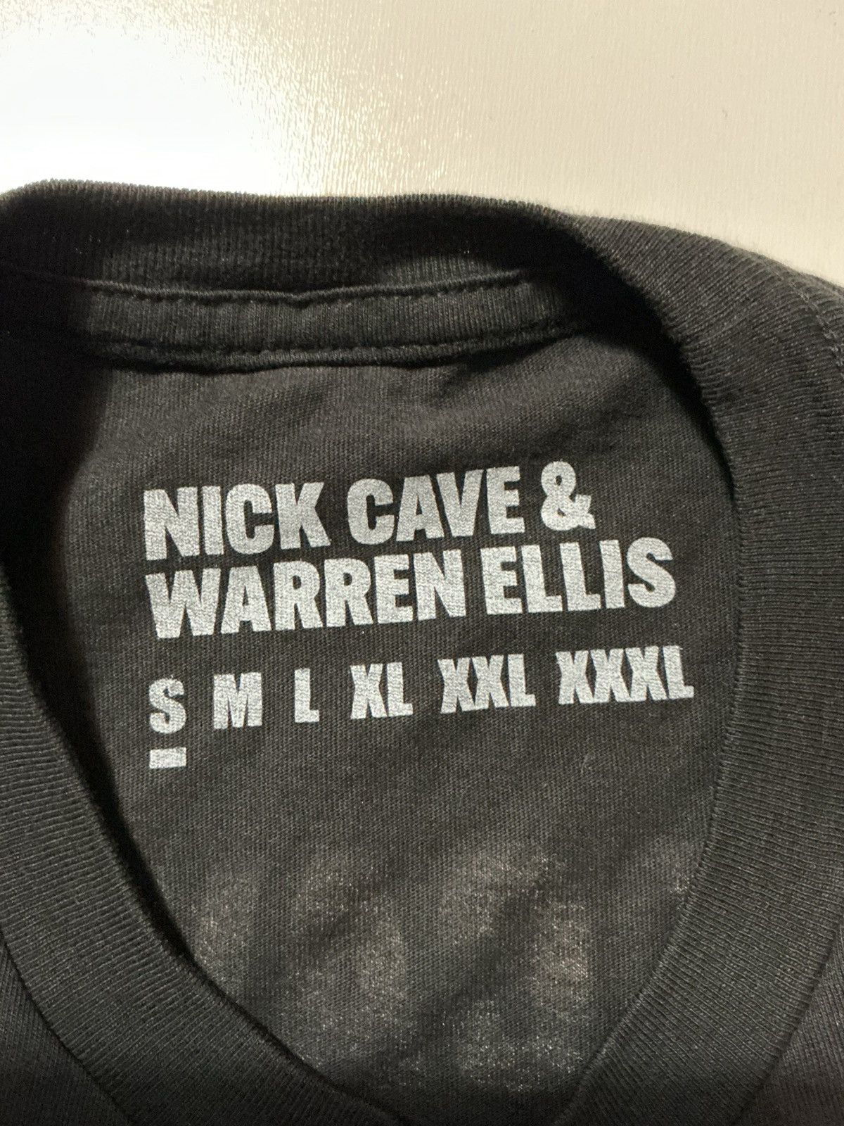 Band Tees Nick Cave & Warren Ellis Carnage Tour 2022 Official T-Shirt Size US S / EU 44-46 / 1 - 6 Thumbnail