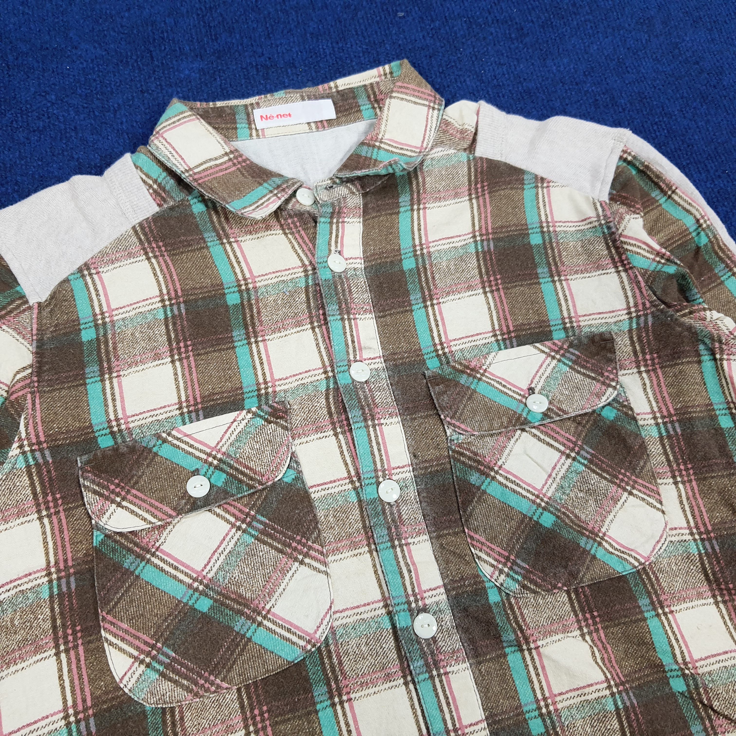Japanese Brand × Ne-Net × Vintage Vintage Ne-Net Assemblage Japanese Brand Button Up Shirt Size US S / EU 44-46 / 1 - 4 Thumbnail