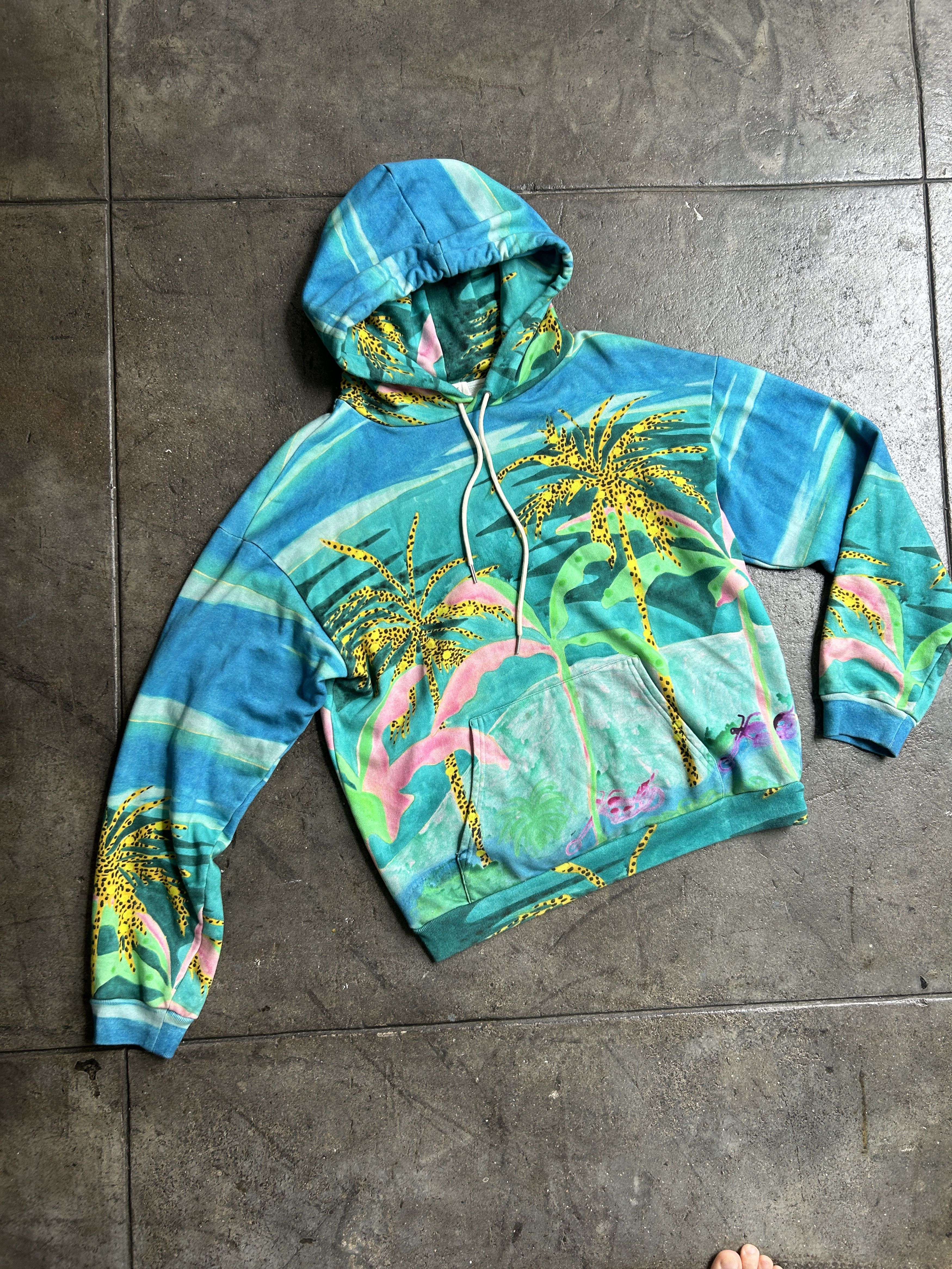 トップス CELINE tiedye hoodie CELINE Tie-Dyed Cotton-Terry Hoodie for Men | MR PORTER