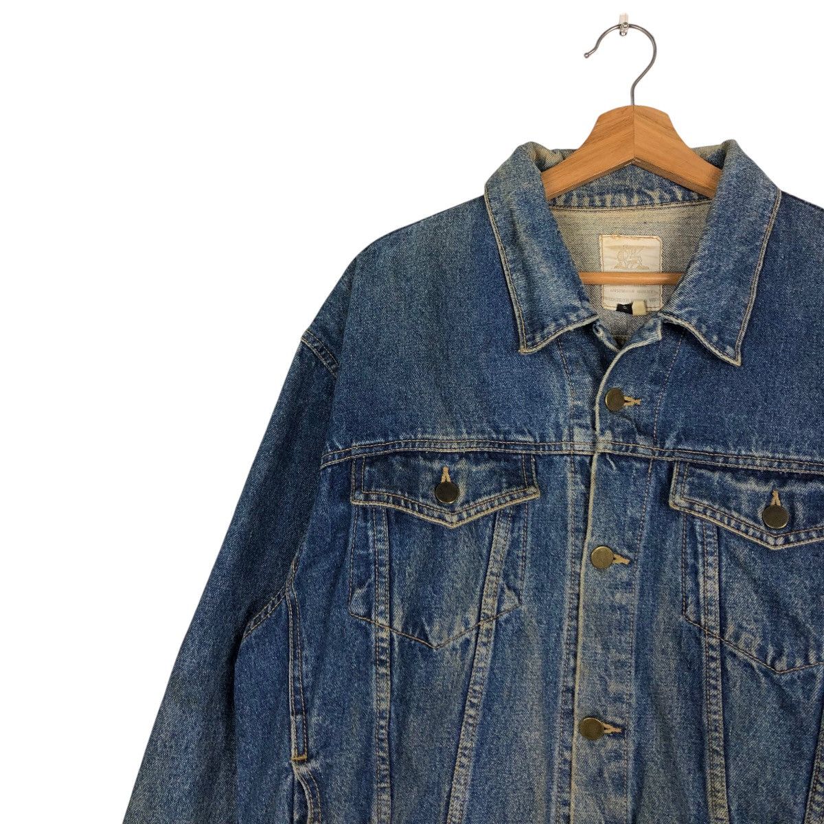 Japanese Brand 🔥Vtg Trucker Denim Jacket Bendorn Japan Issey Miyake Size US M / EU 48-50 / 2 - 7 Thumbnail