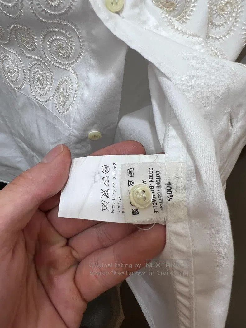 Valentino Valentino Court-style shirt Size L / US 10 / IT 46 - 5 Thumbnail