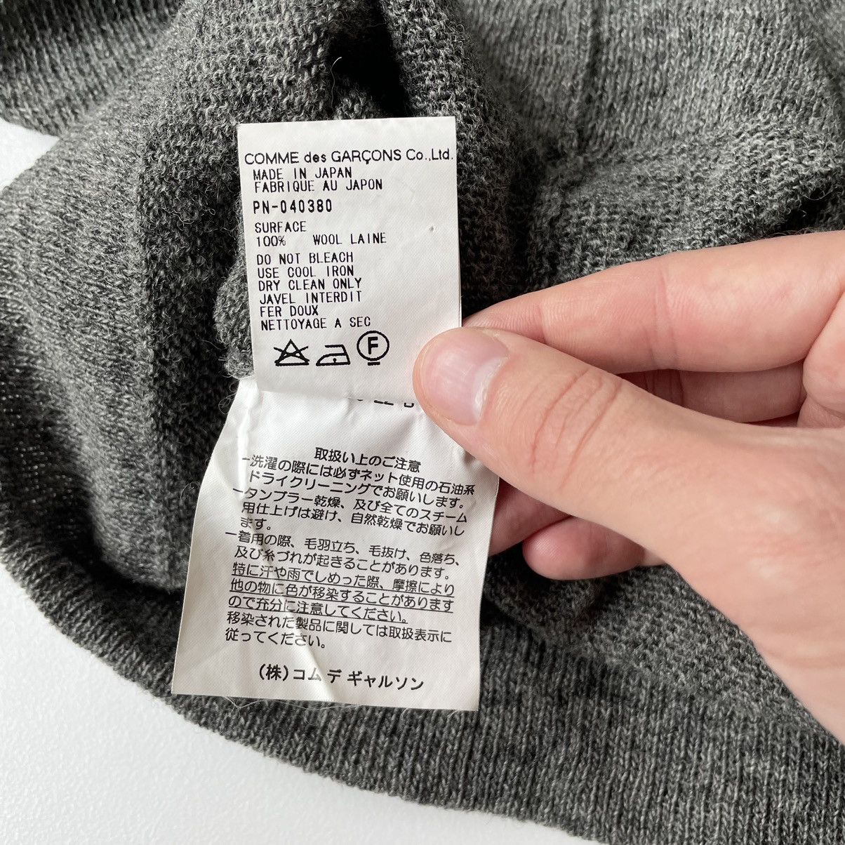 Comme des Garcons A/W 1998 ‘Distressed Collar’ Cropped Sweater Size US M / EU 48-50 / 2 - 9 Thumbnail