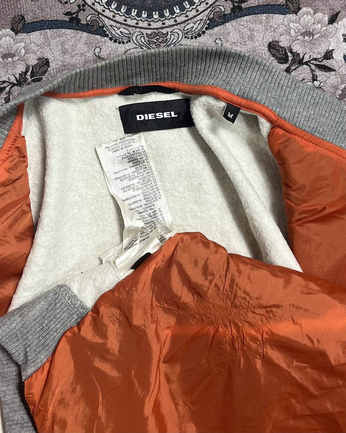 Diesel Diesel Puffer Bomber Sweatshirt Size US L / EU 52-54 / 3 - 10 Thumbnail