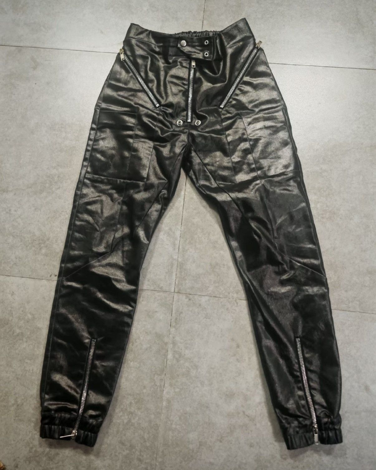 Rick Owens Rick Owens black zipper pants, Size US 30 / EU 46 - 1 Thumbnail