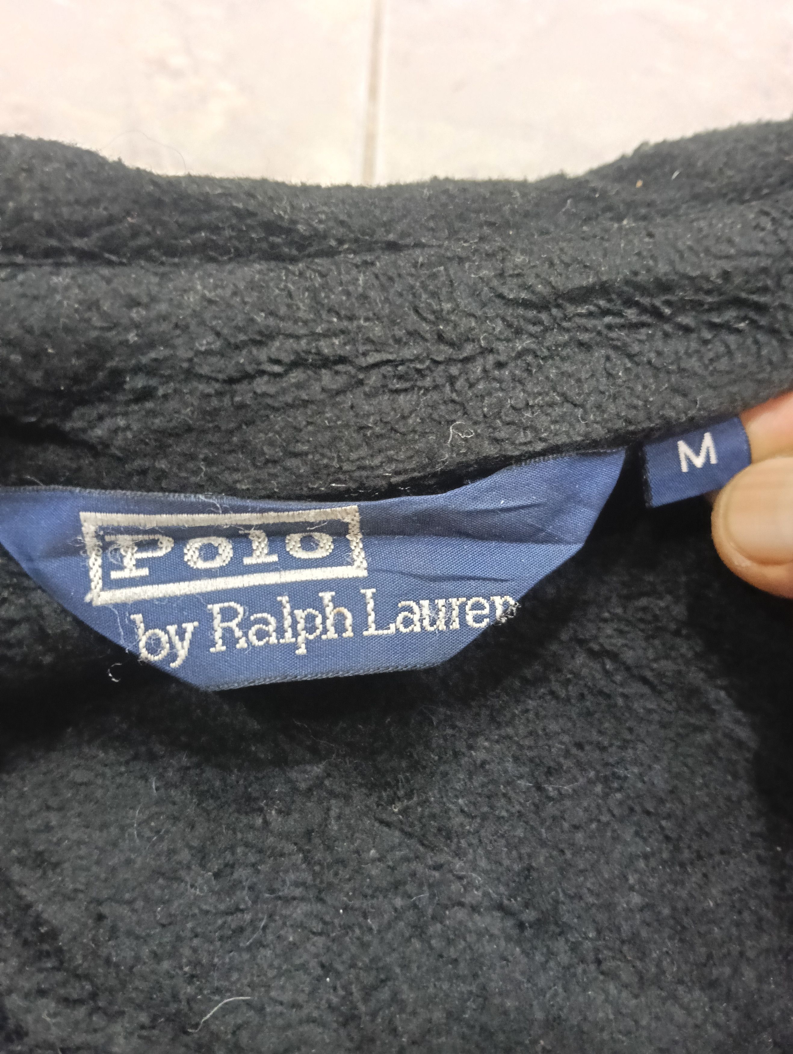 Polo Ralph Lauren Vintage Polo Ralph Lauren Bomber Fleece Jacket Size US XL / EU 56 / 4 - 8 Thumbnail